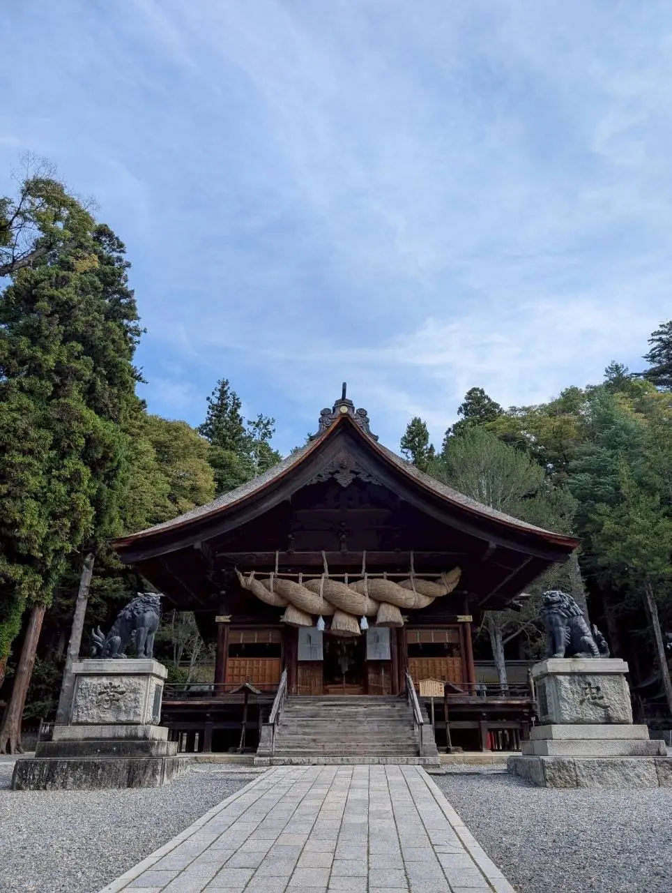 長野旅　諏訪湖　諏訪大社　下社秋宮