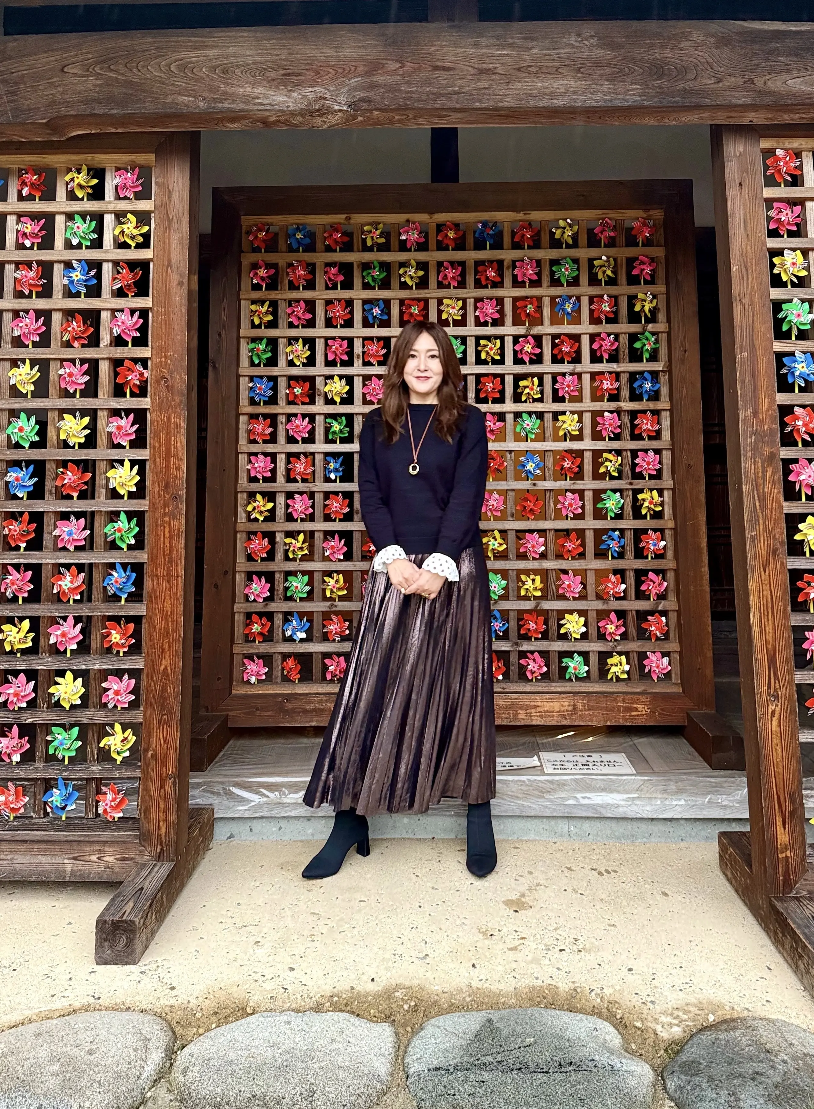 福井県　勝山市　大師山清大寺　越前大仏　五重の塔　福井観光　非日常スポット　観音様　大仏殿　武家屋敷旧田村家