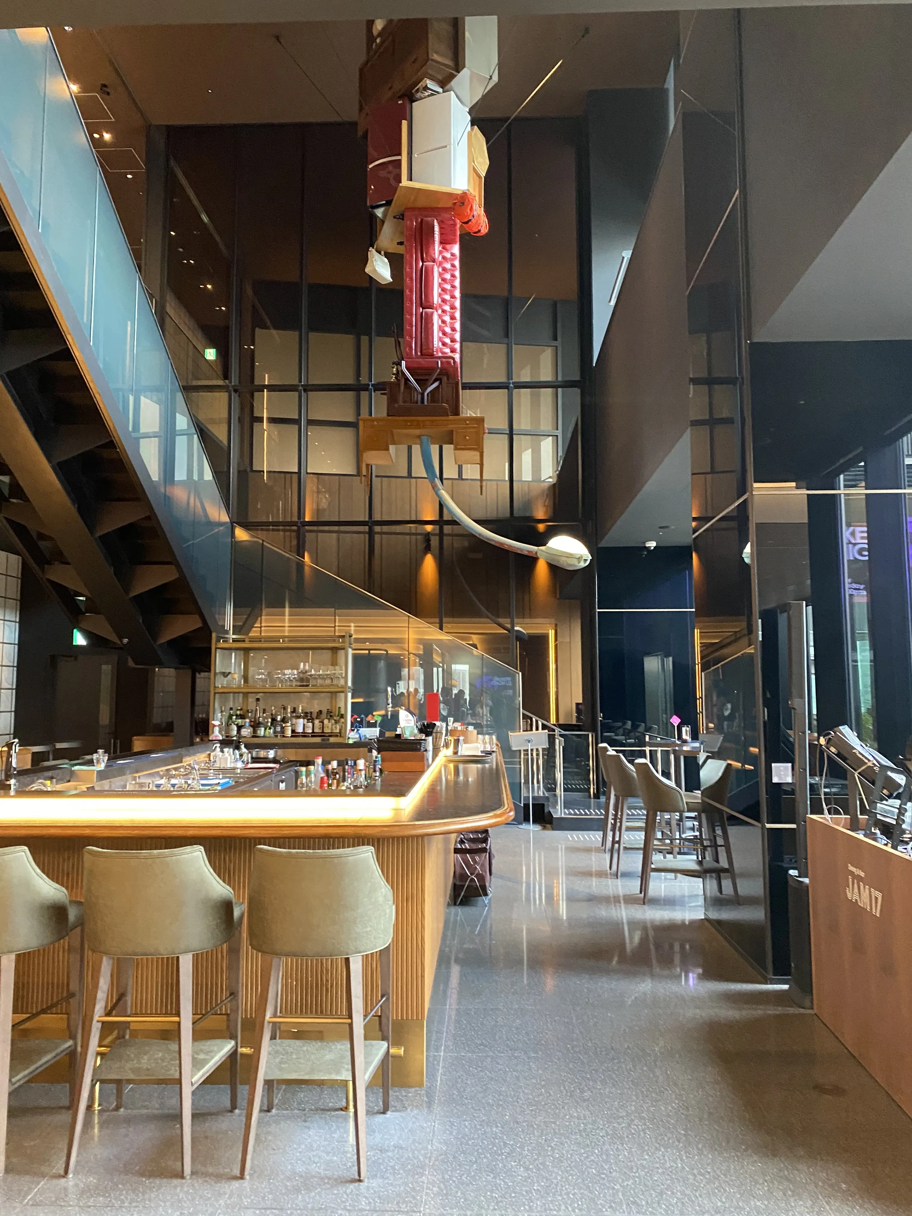 新宿歌舞伎町タワー17階 JAM17 DINING(JAM17ダイニング)のバーエリアの写真