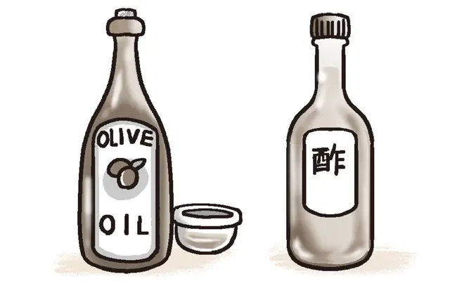 油や酢など、血糖値を上げにくい調味料を有効に使う