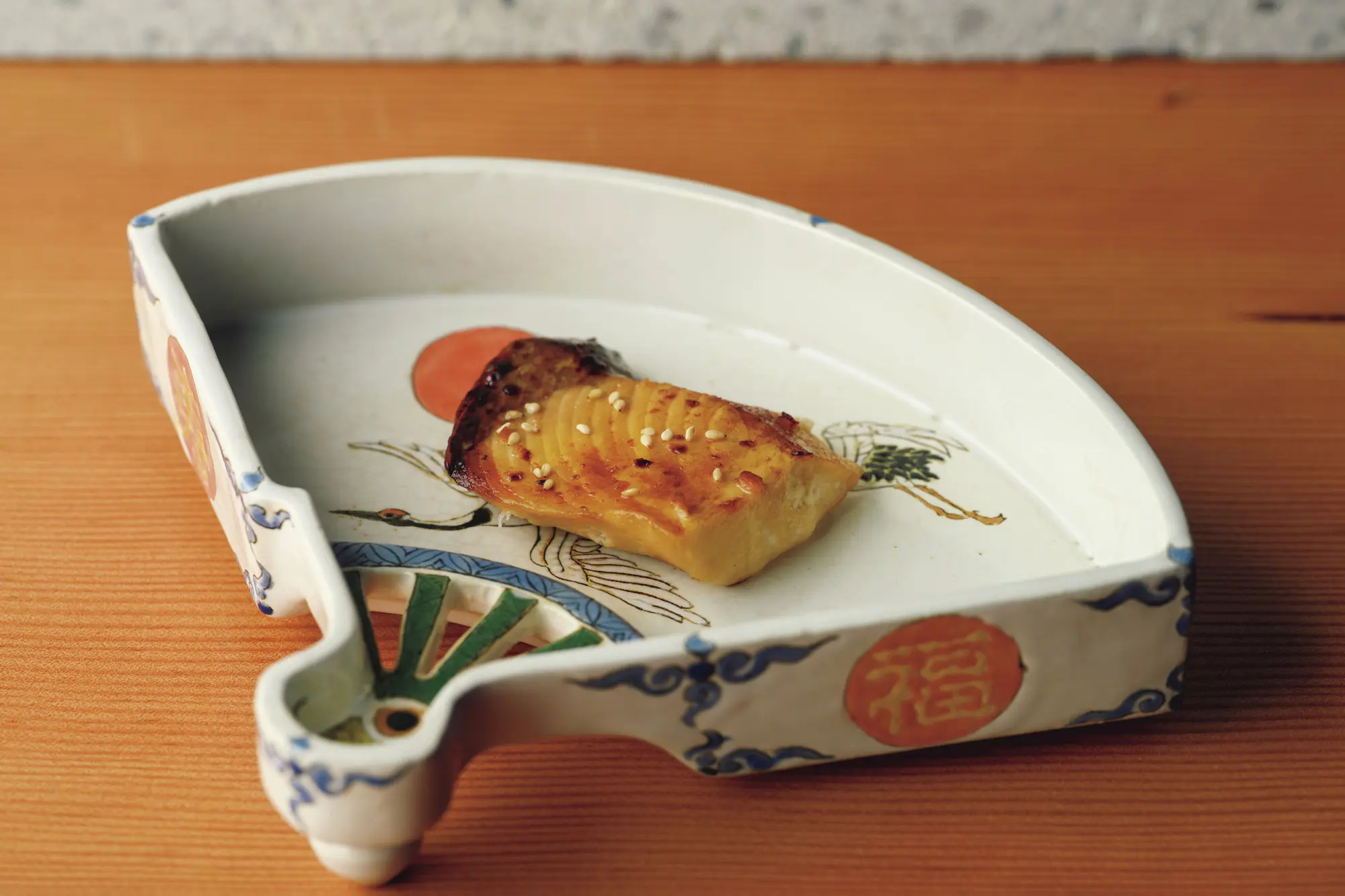 国内旅行　金沢　和食　茶の遊 鈴おき 能登ぶりの味噌幽庵焼き。「金沢朝茶」￥ 7,700。昼、夜は異なるコースで