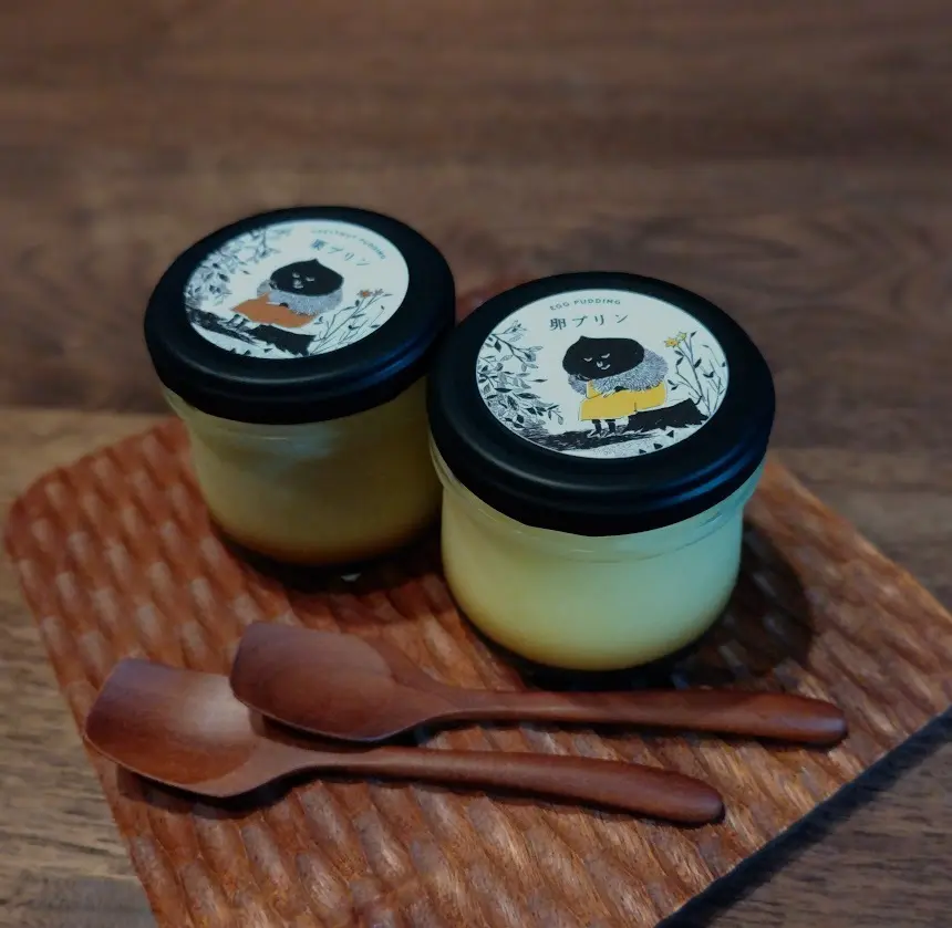 道の駅能勢　くりの郷
卵プリン　栗プリン