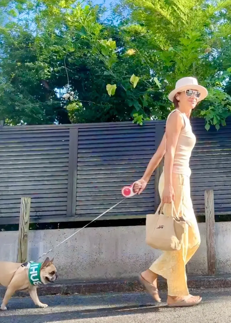 【ユニクロワンピ】でお散歩へ！愛犬と楽しむ楽ちんおしゃれコーデ！_1_3