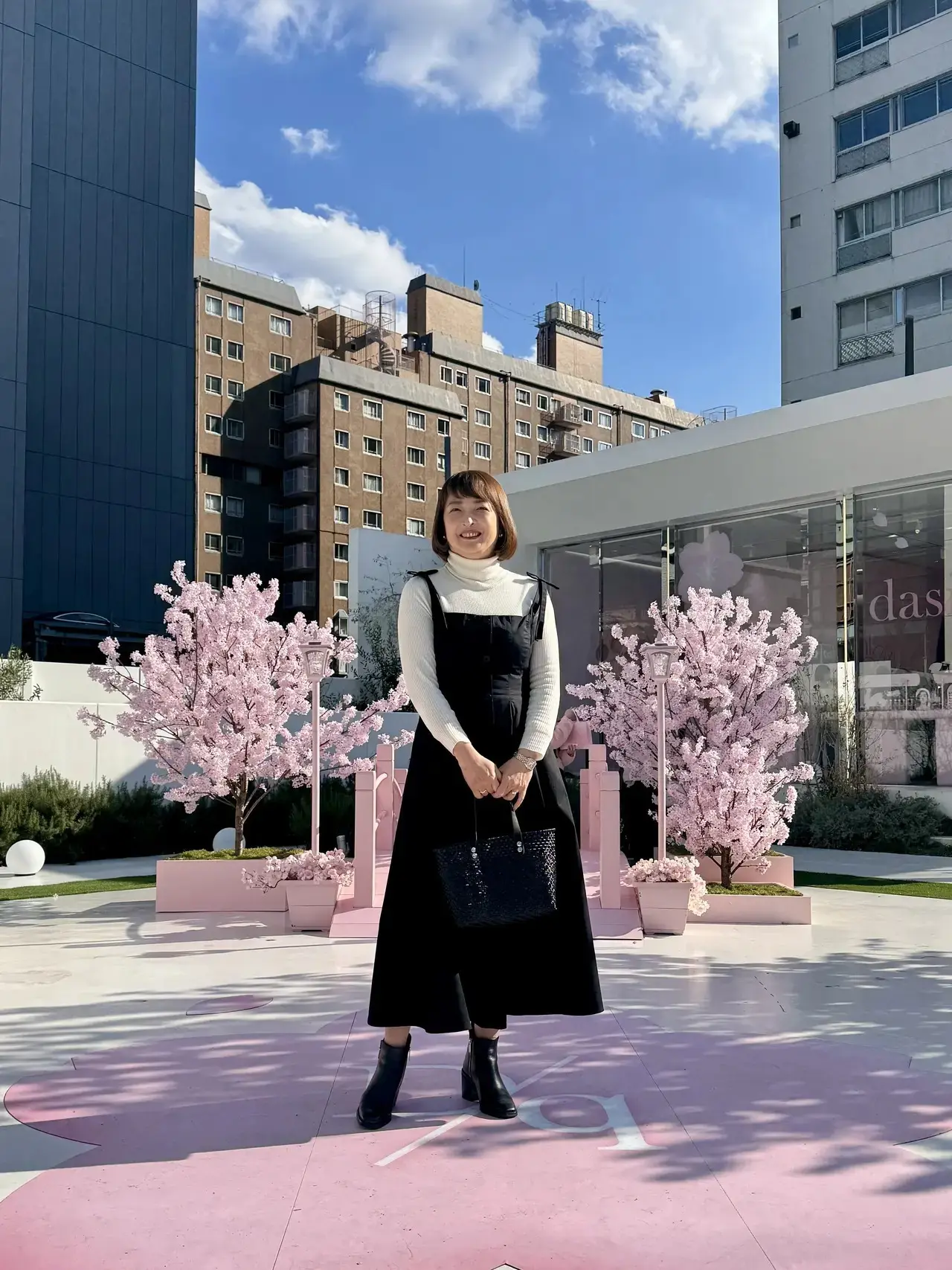 ZARAワンピースでJマダム・Kayoさんと表参道ランチデート