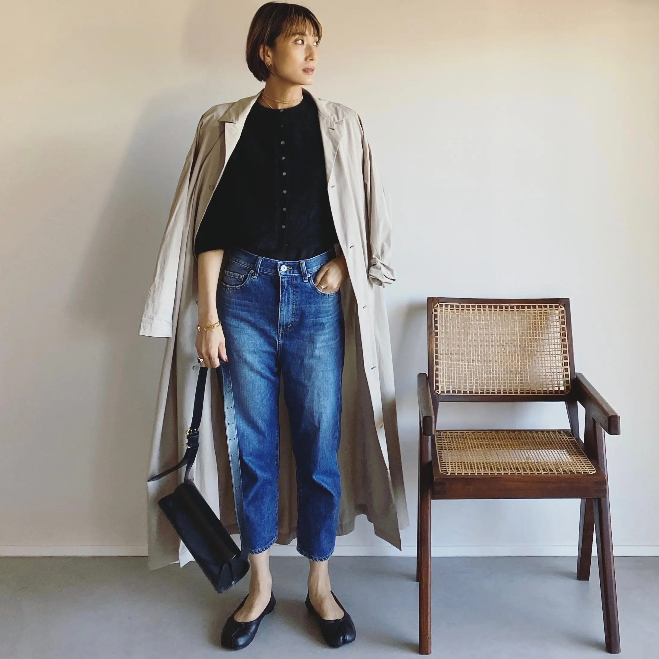 【おしゃれプロが愛する名品バッグ】JIL SANDER「カンノーロ」 エディター坪田あさみさんのプライベートスタイル３DAYS