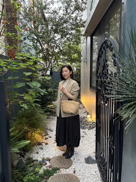 緑に囲まれた美容院で、すっかり癒されました。