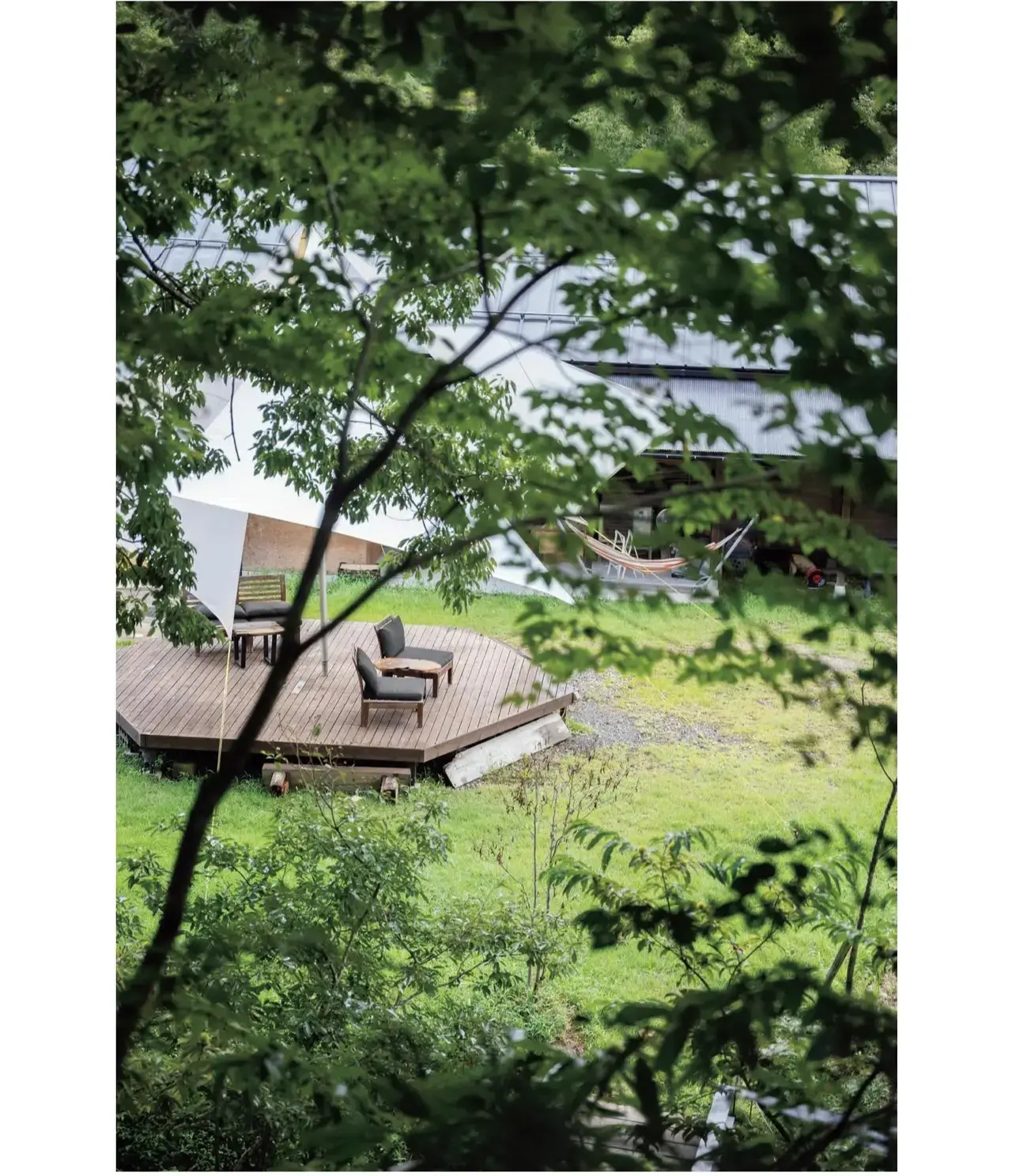 丹後の四季が体感できるテラス席