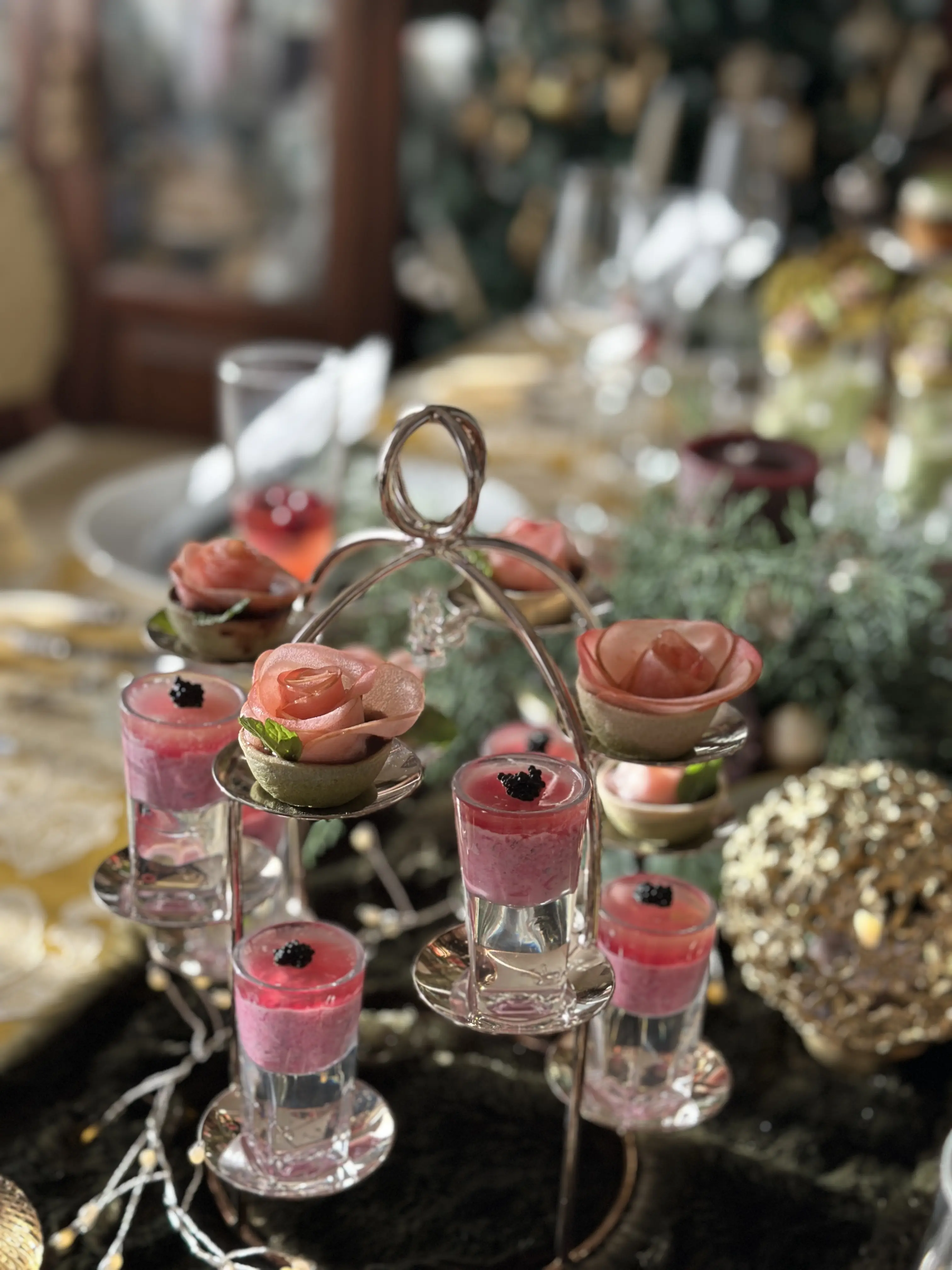 クリスマスカラーとしてZARAの赤トップス❤️を取り入れ、華やか気分で「パテ・ド・カンパーニュ」レッスンへ！_1_6-1