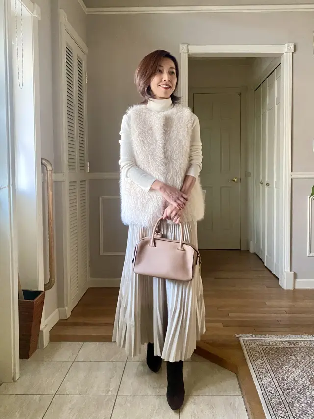 白なワントーンで冬コーデ_1_3