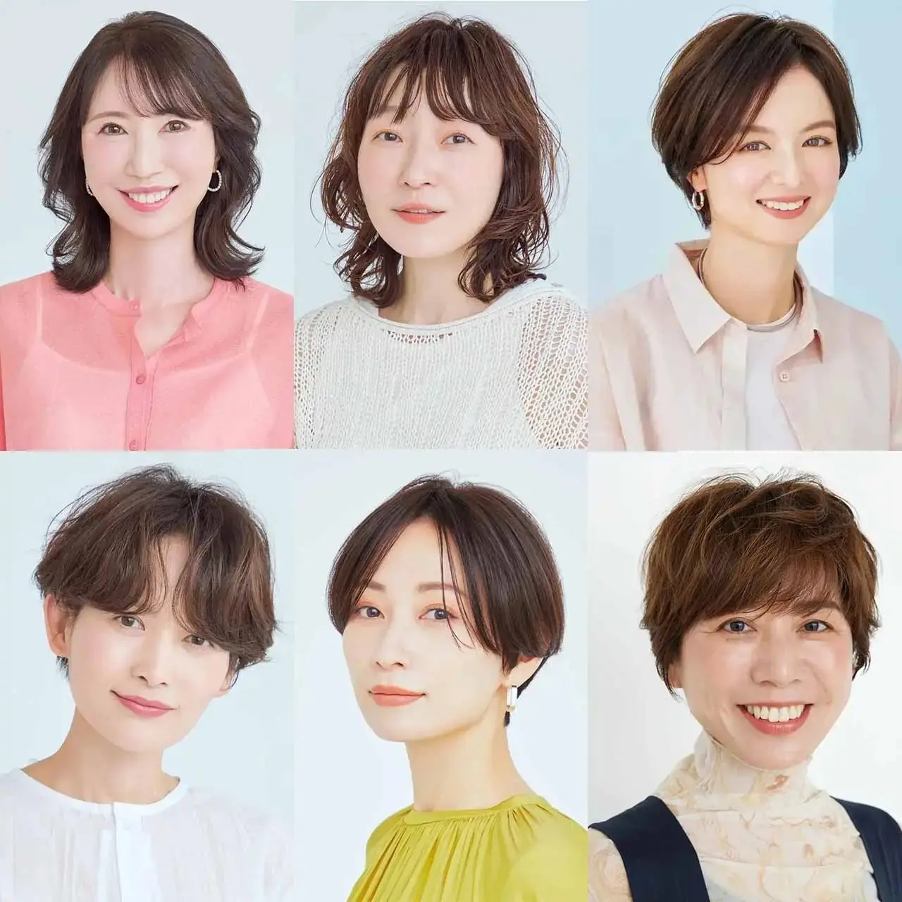 【40代・50代に人気の髪型カタログ】おばさんぽくなりたくない！若見えがかなうショート・ボブ・ミディアム・ロング別ヘアスタイル