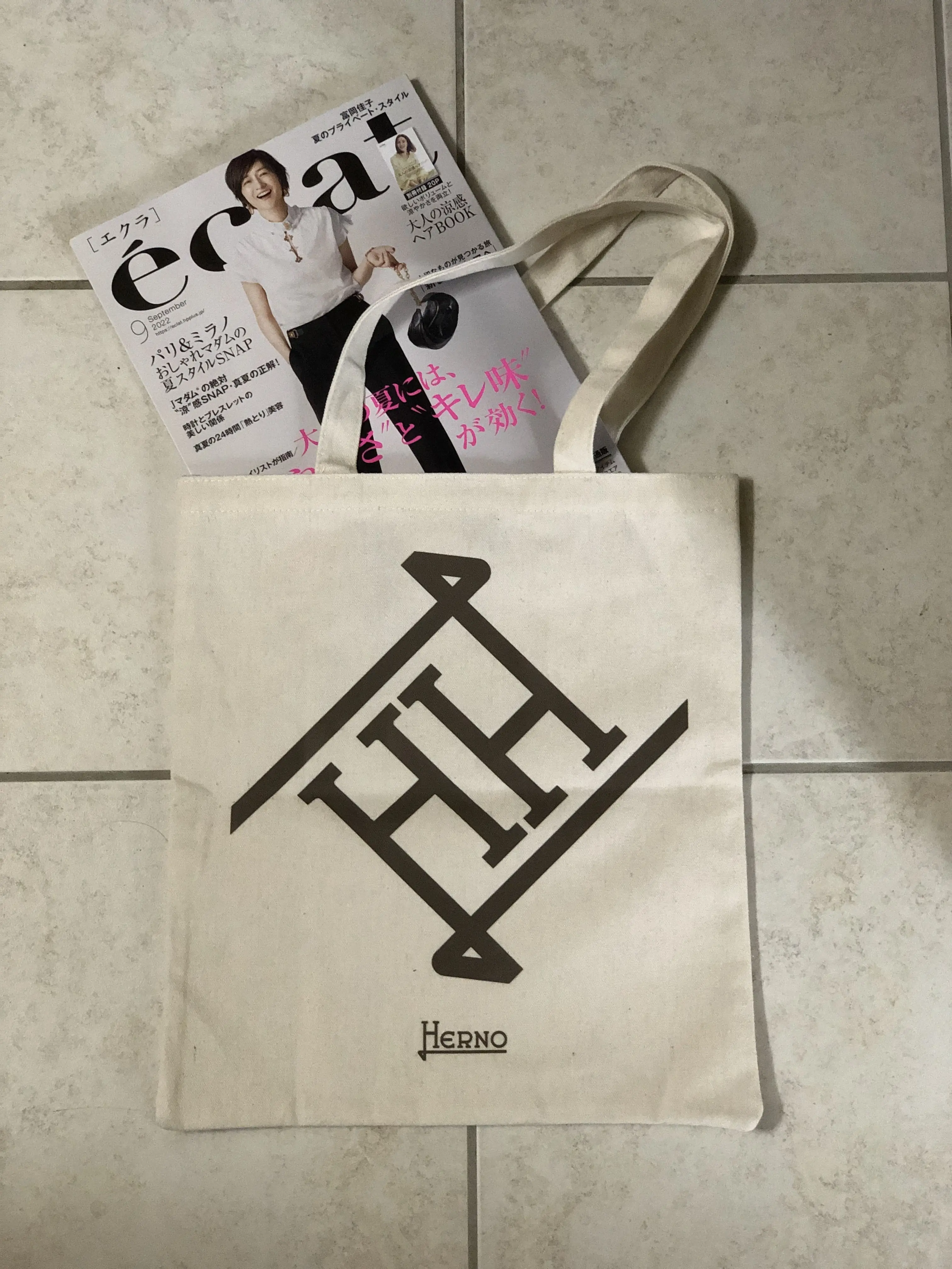 9月1日発売！付録の『HERNO』コラボトートバッグが素敵過ぎる♡_1_6-1