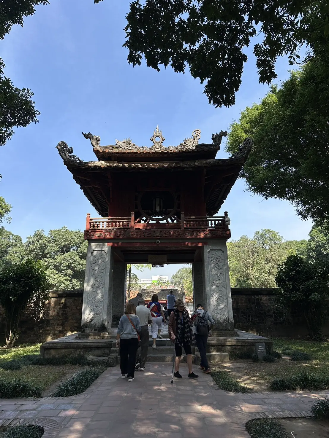 文廟　ベトナム　ハノイ　お札の絵柄