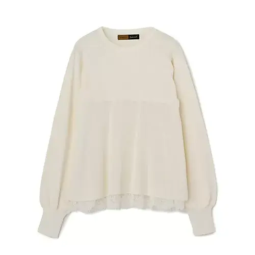 E by eclat
Room no.8 for E by eclat 裾レースペプラムニット
￥25,300