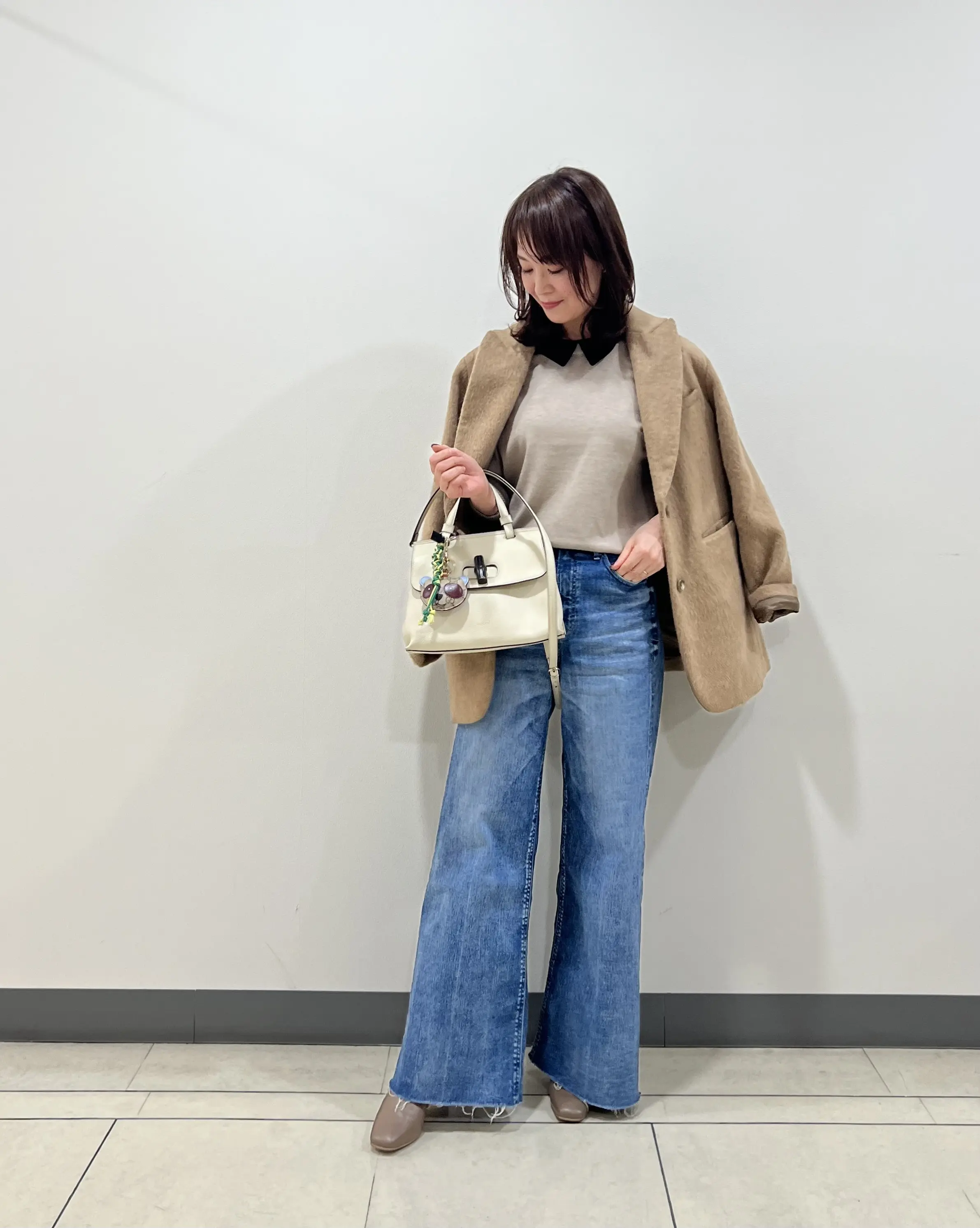 肩掛けスタイル