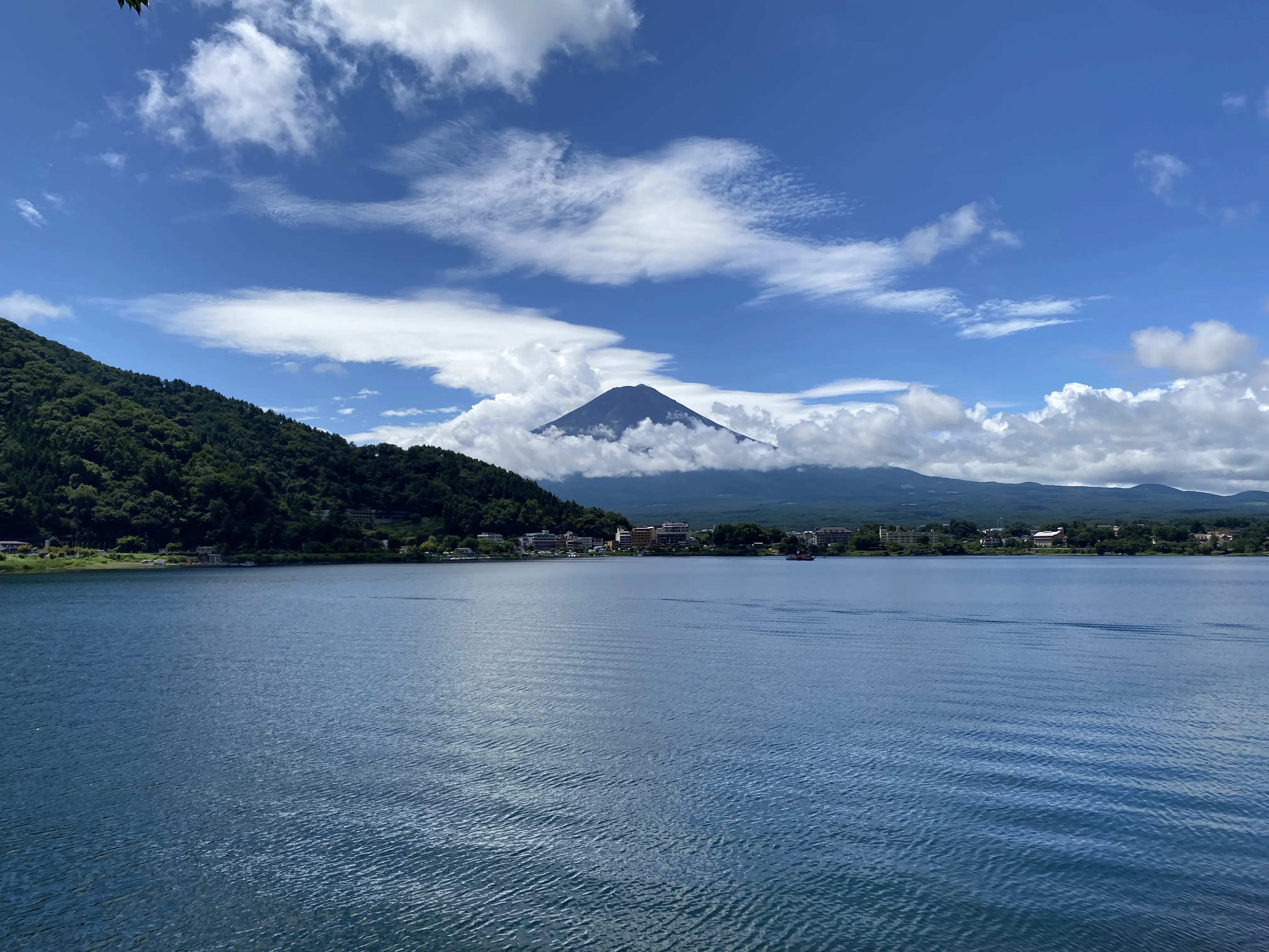 絶景に癒されました✨河口湖からの富士山_1_1