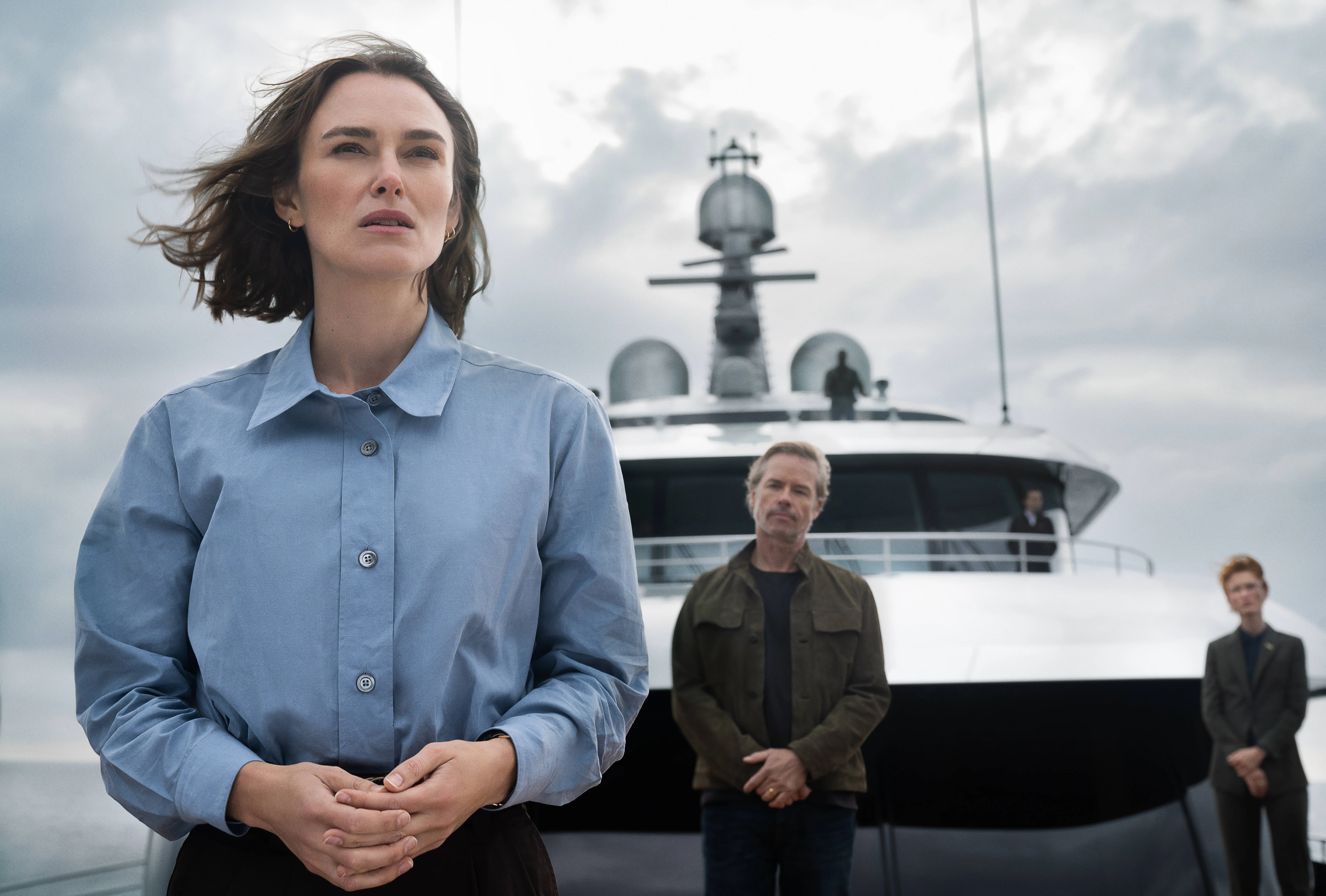 キーラ・ナイトレイ　Netflix映画『第10客室の女』