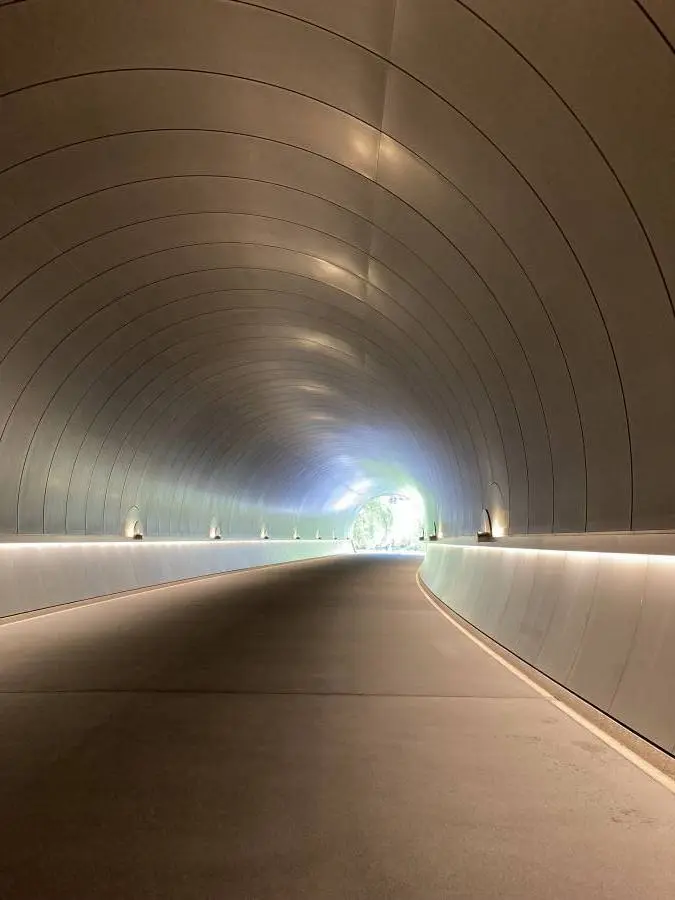 ミホミュージアム　5月のトンネル　新緑