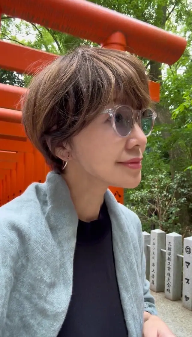 緑に染まる生田の森と赤に染まる生田神社。_1_8