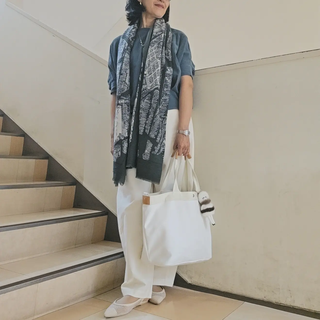 コーディネートで振り返る9月〜残暑は夏服+秋色で_1_20