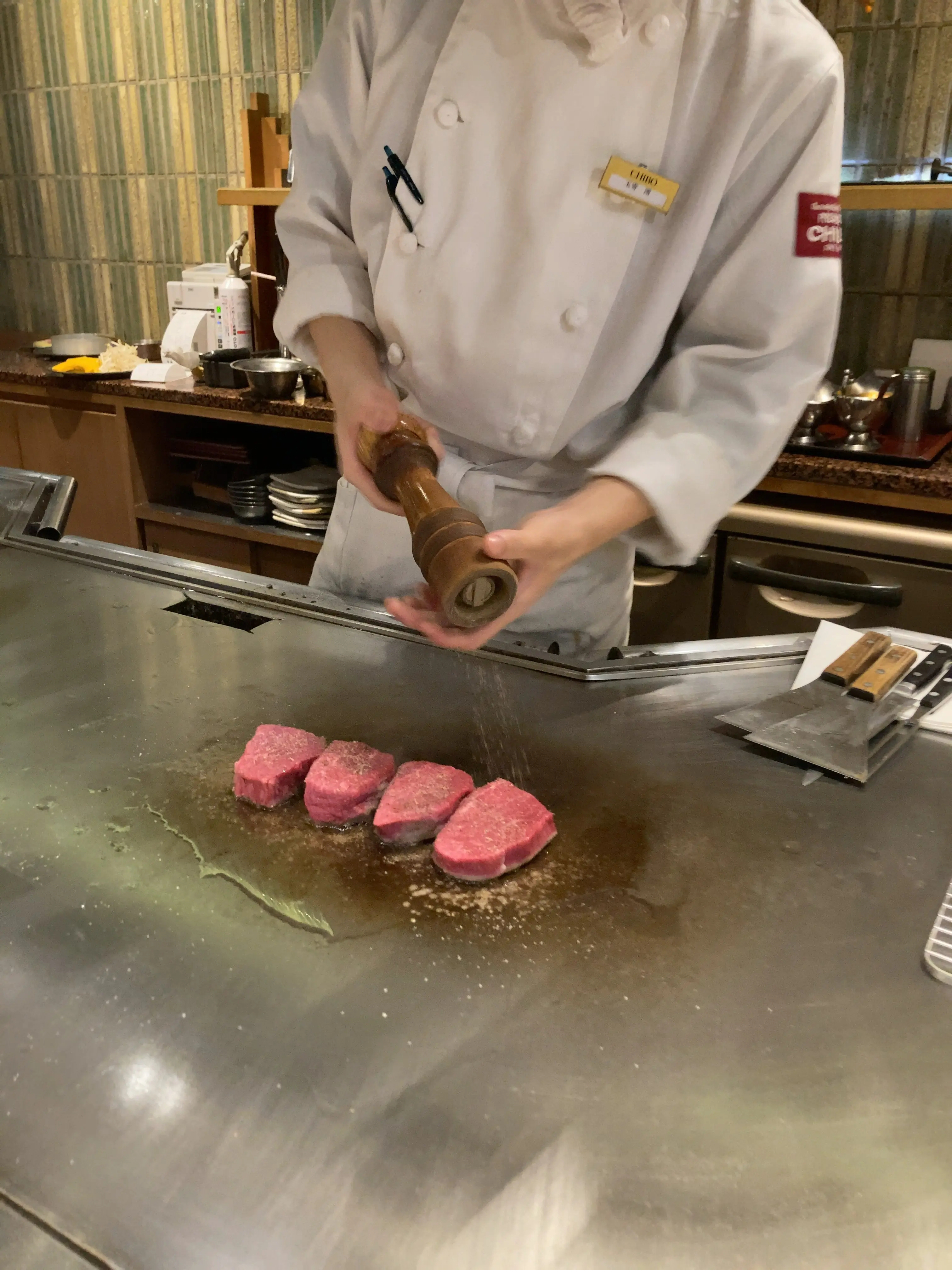【ホテル日航大阪】　家族で鉄板焼きディナー　幸せ時間_1_6