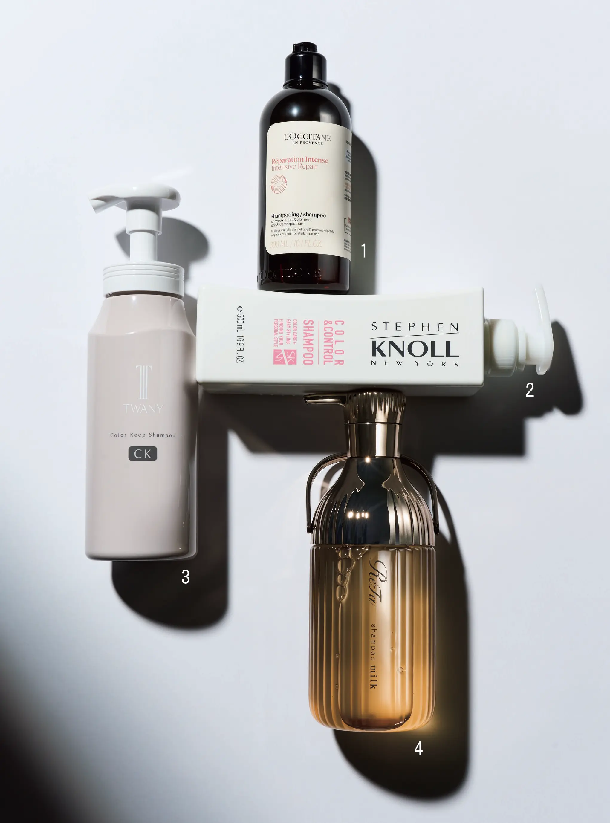 ヘアサロン　ヘアカラー　サロンとサロンの合間に、根元白髪をカ バーしたいなら進化したホームカラーを。 毎日使うカラートリートメント、1度で 染めるカラー剤。あなたはどっち？