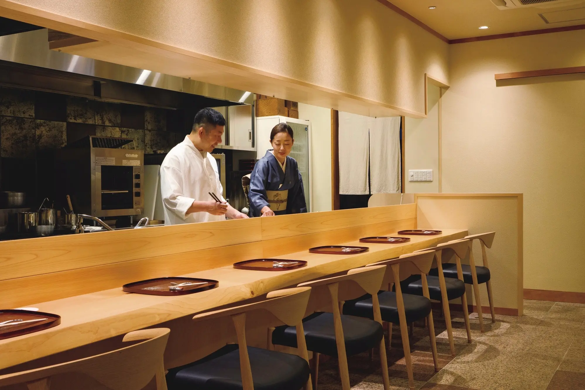 国内旅行　金沢　和食　『志木葉』　内観