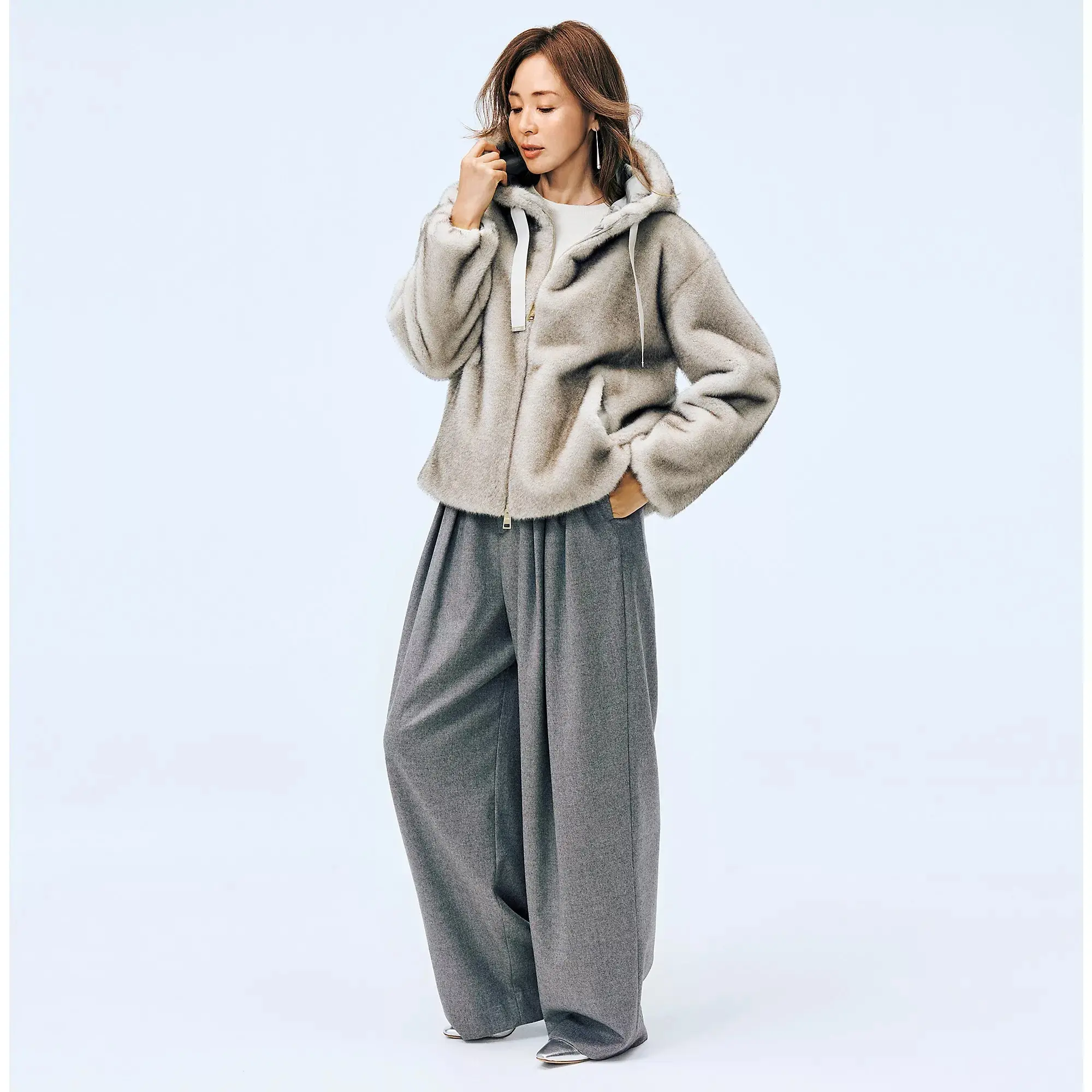 HERNOエコファーブルゾン