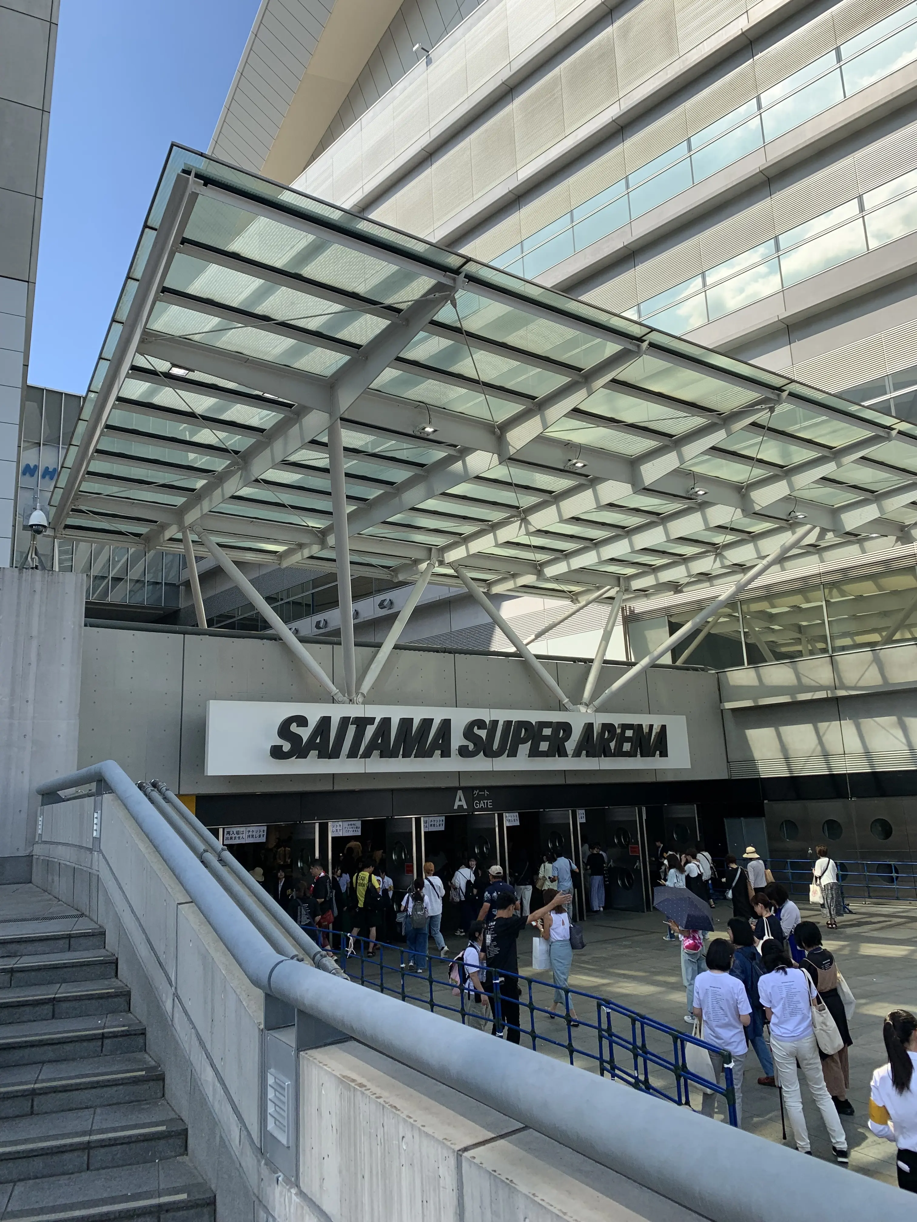 SAITAMA　SUPER　ARENA入口