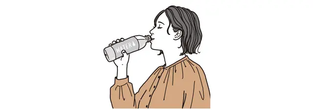 水をたくさん飲んで ストレスホルモンを下げる