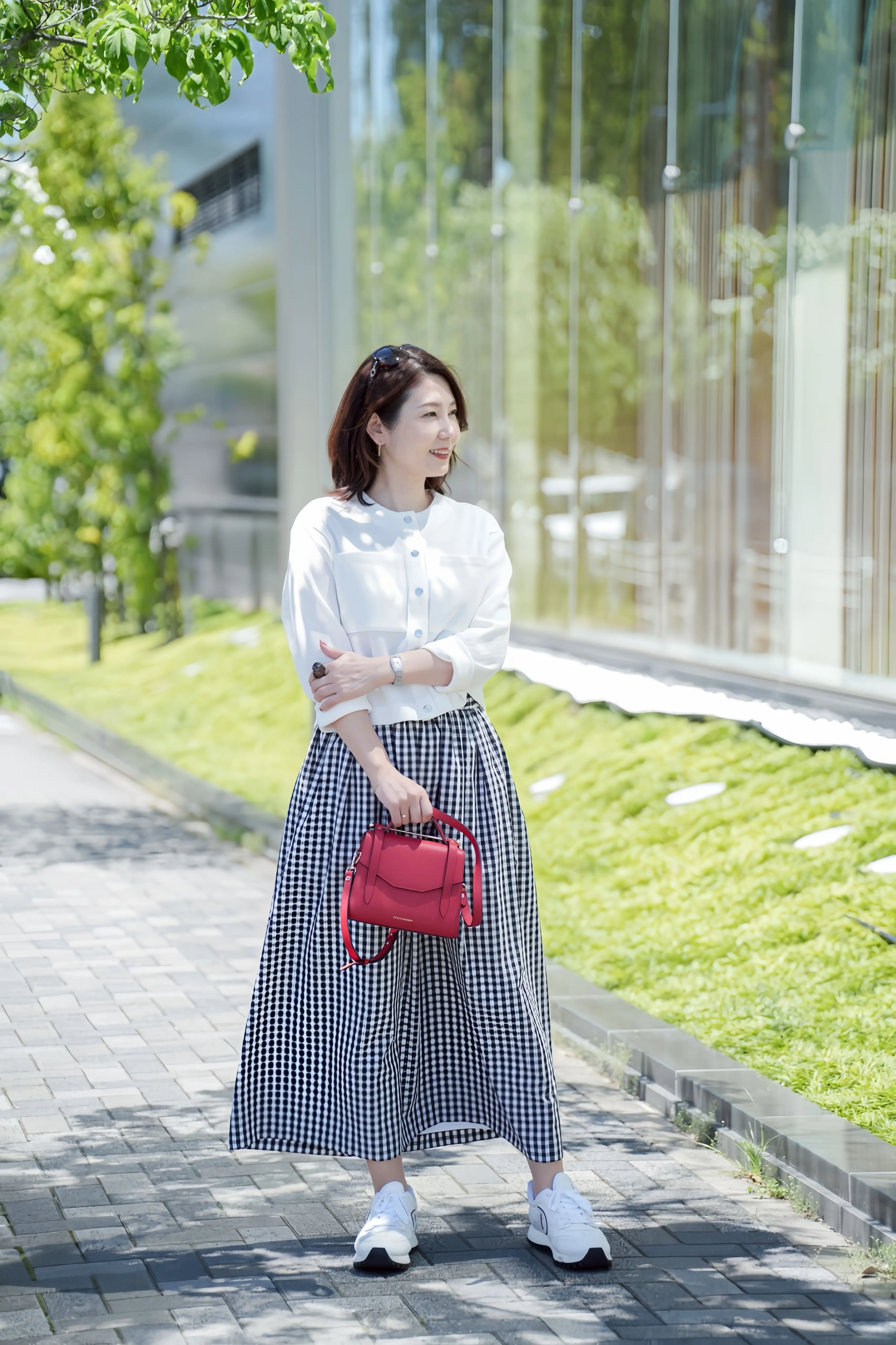 春夏はギンガムチェックでいつものコーデを”大人可愛い”に刷新_1_15