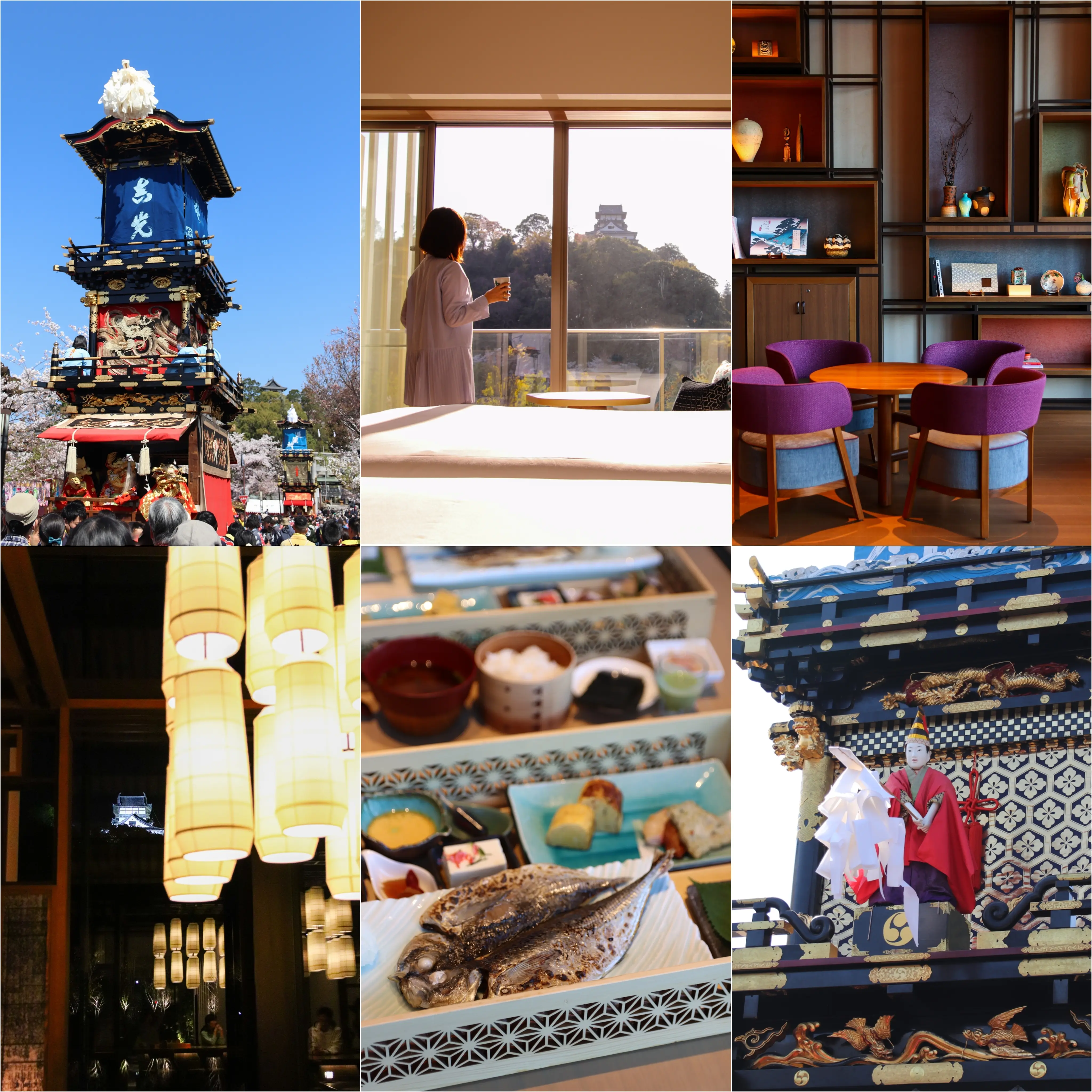 無形文化遺産の旅・愛知県：第389回「犬山祭」 ］犬山城を一望する