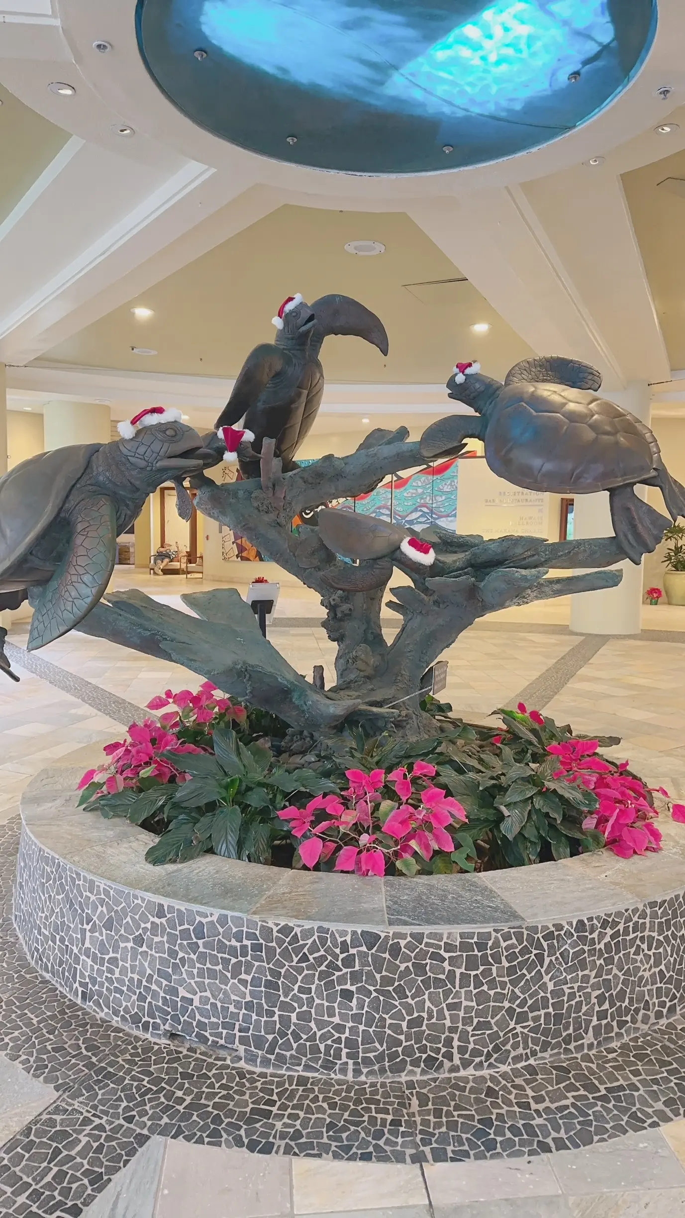 シェラトンワイキキのモニュメント