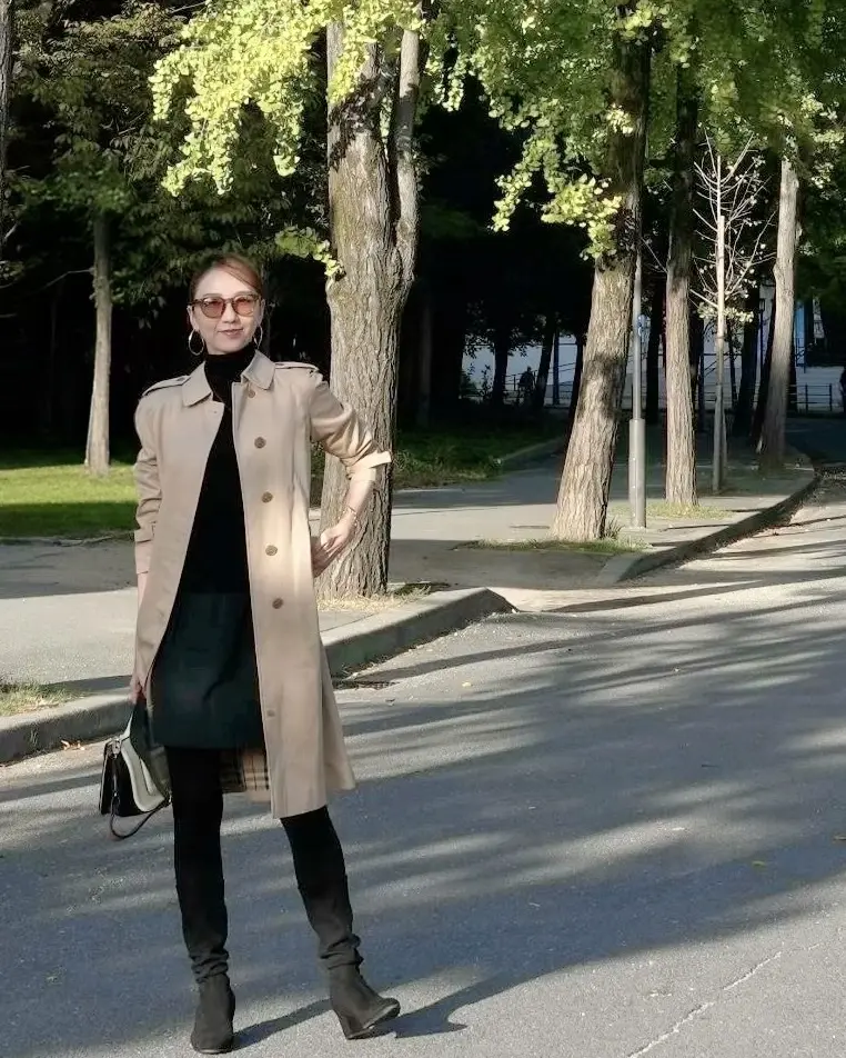 【きれいめ✖️カジュアル✨】トレンチコートで作る2つの私スタイル✨🧥_1_5