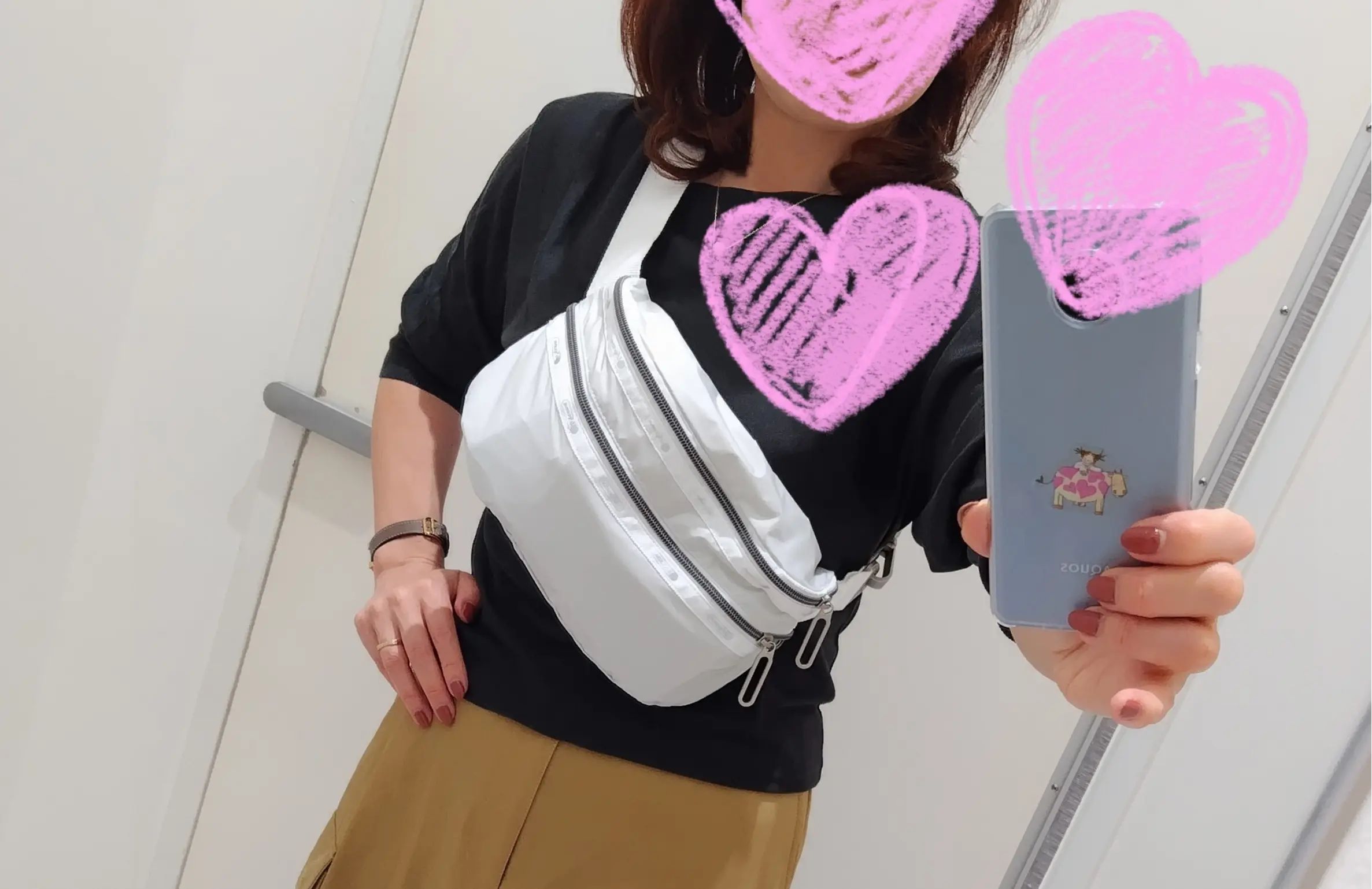 レスポートサック　ESSENTIAL BELT BAG　　ブランC