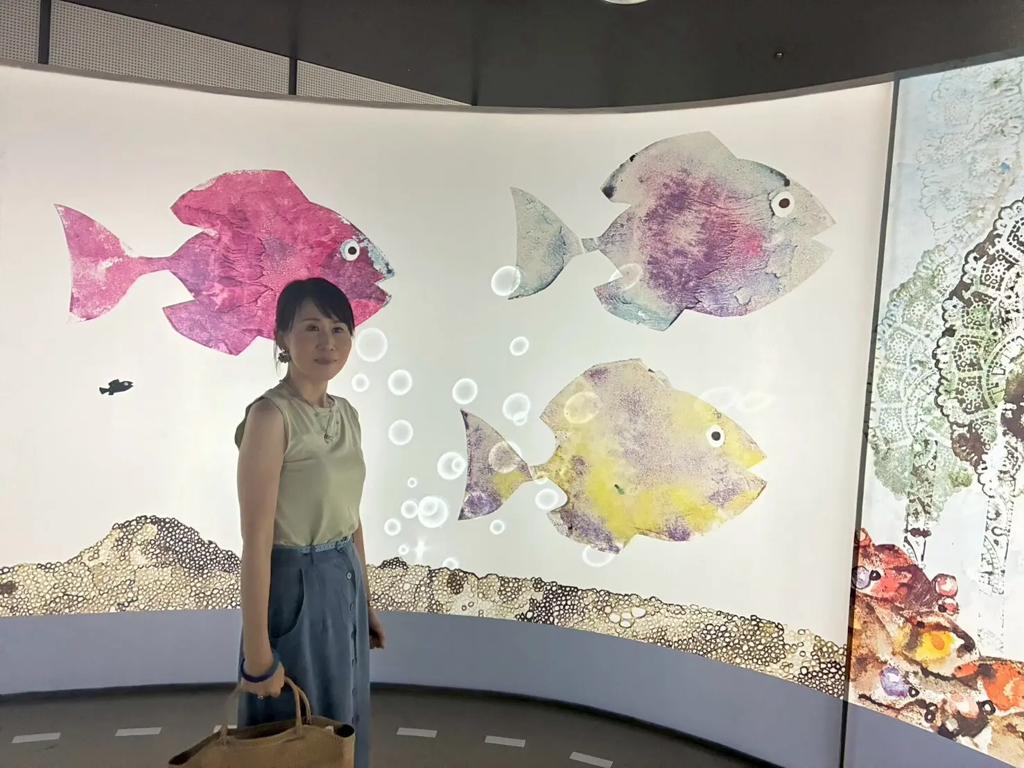 《スイミーの海の世界》を体験