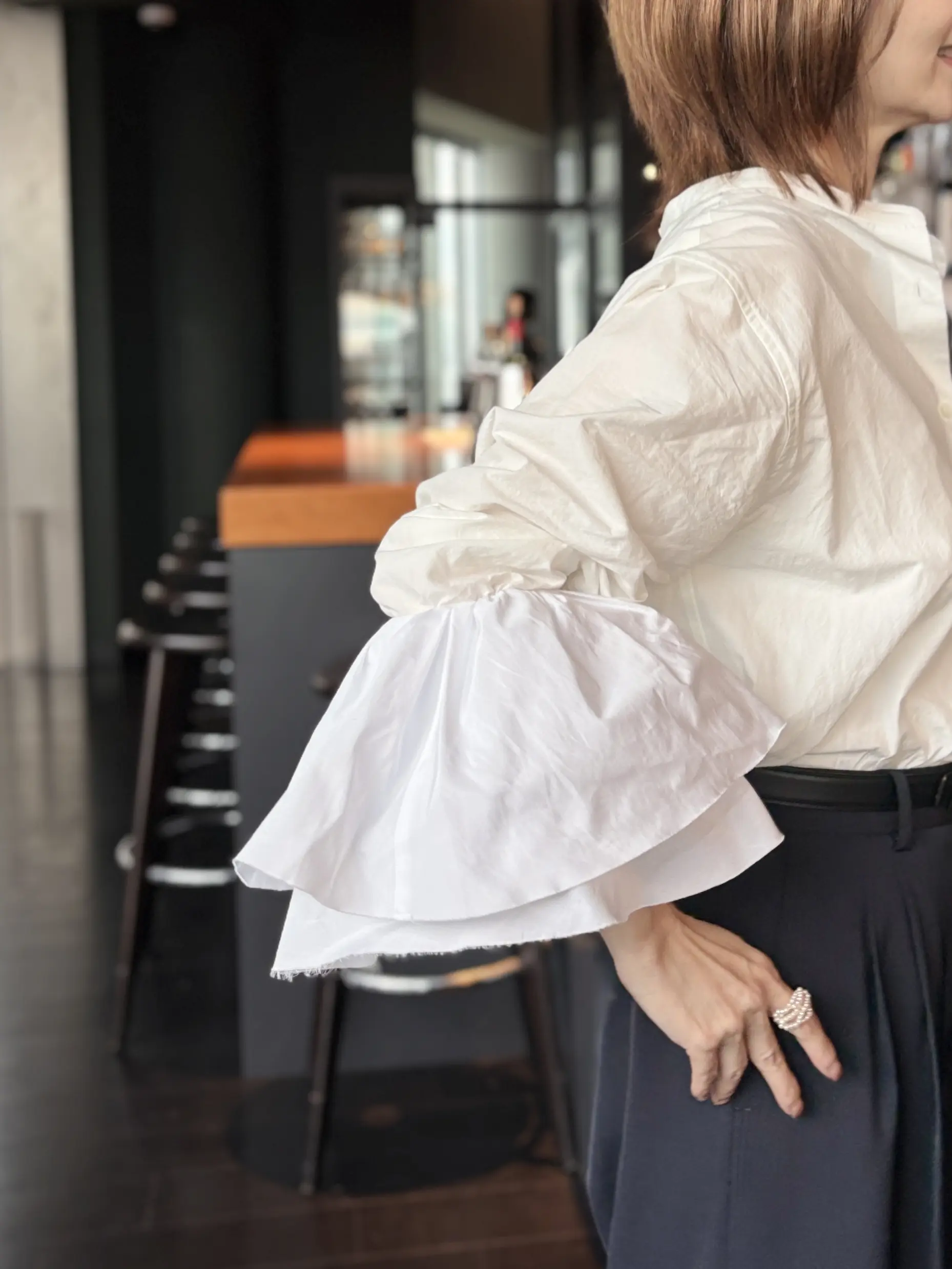 青山ランチと、今日の装い_1_4