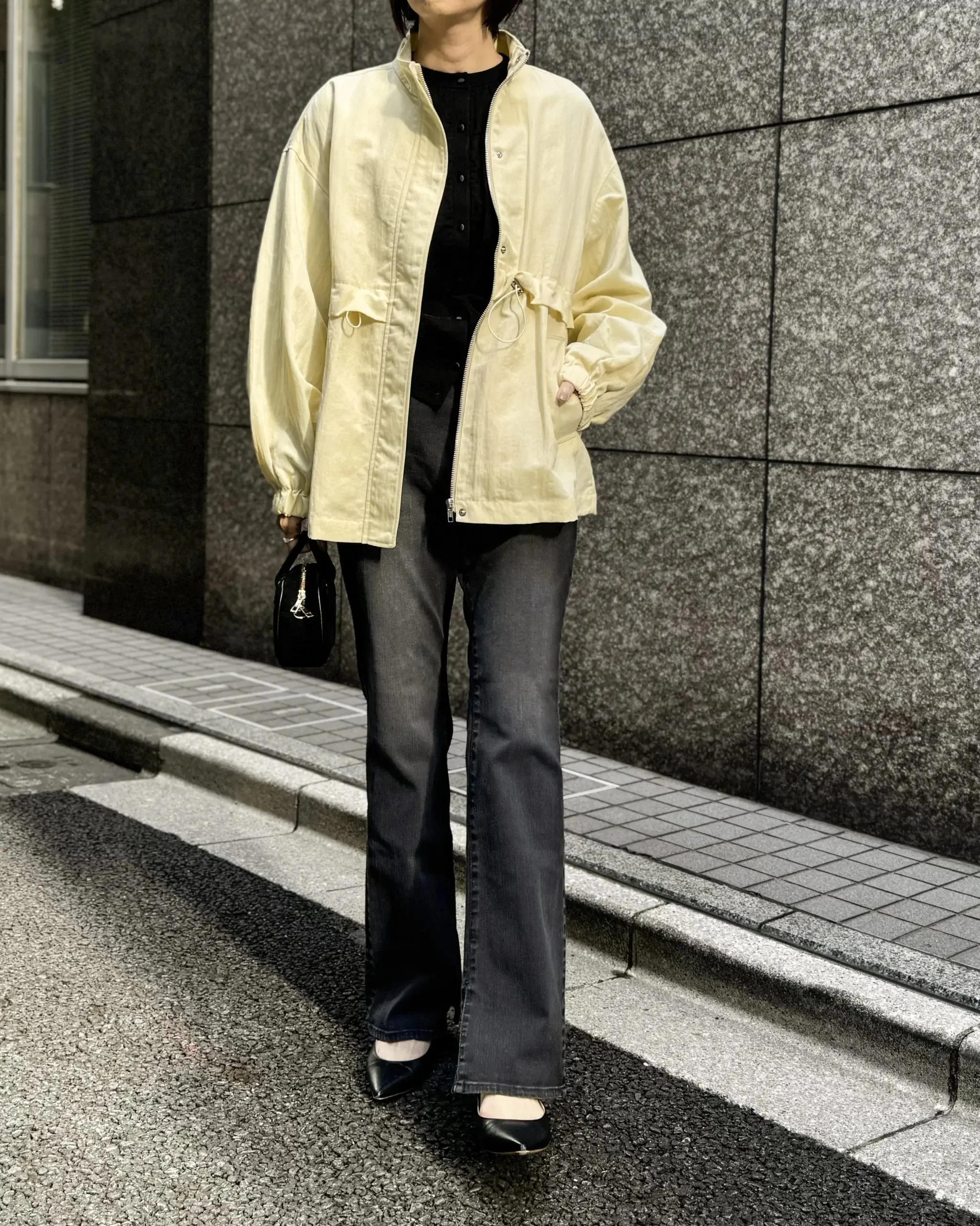 一枚あると心強い。ロングシーズン使える「撥水スタンドカラーブルゾン」【E by eclat・50代ファッション】_1_6