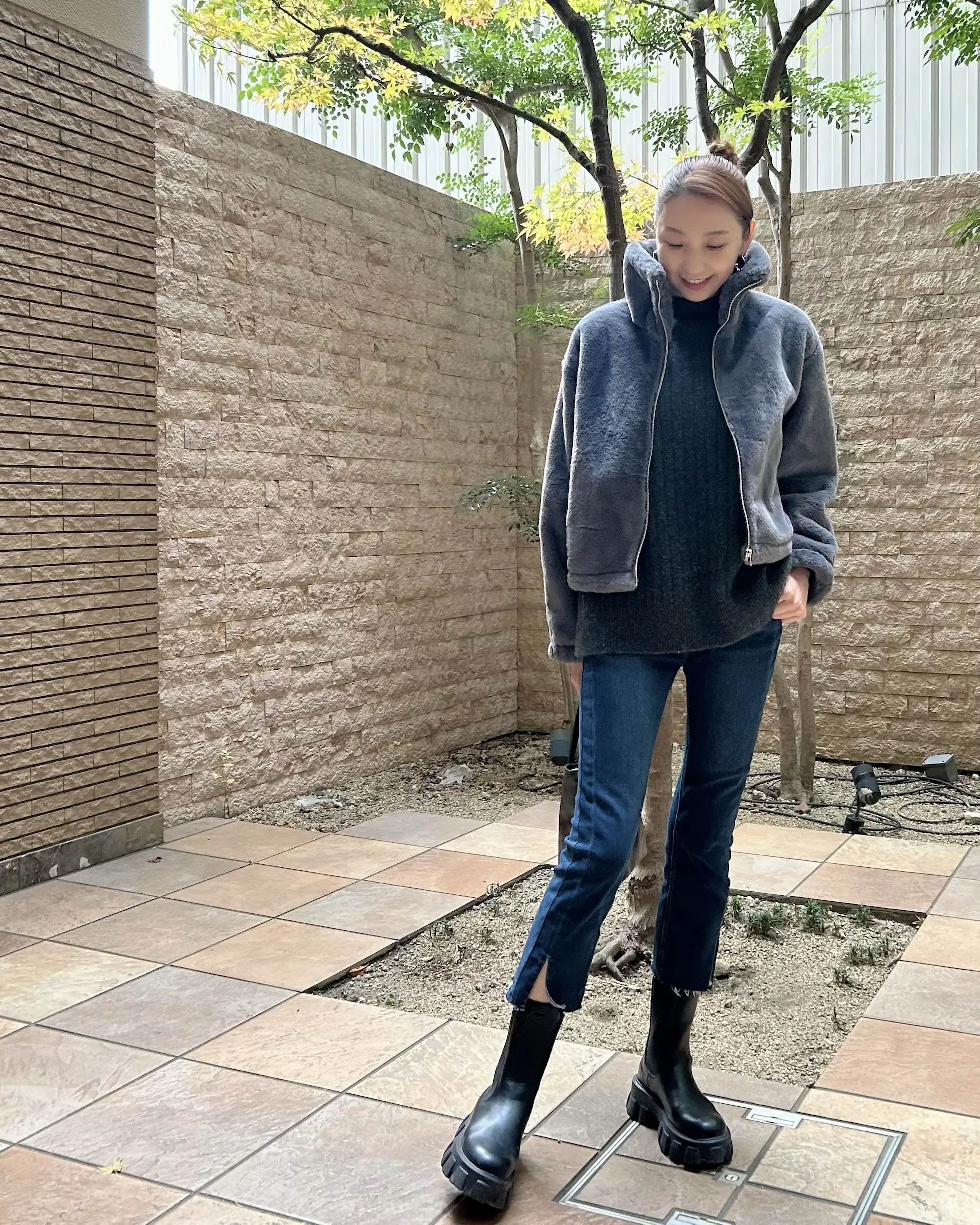 GUあったかブルゾン✨デイリーコーデに大活躍‼️_1_7