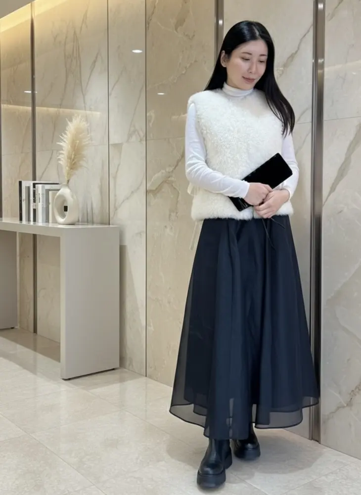 カシミヤファーベスト