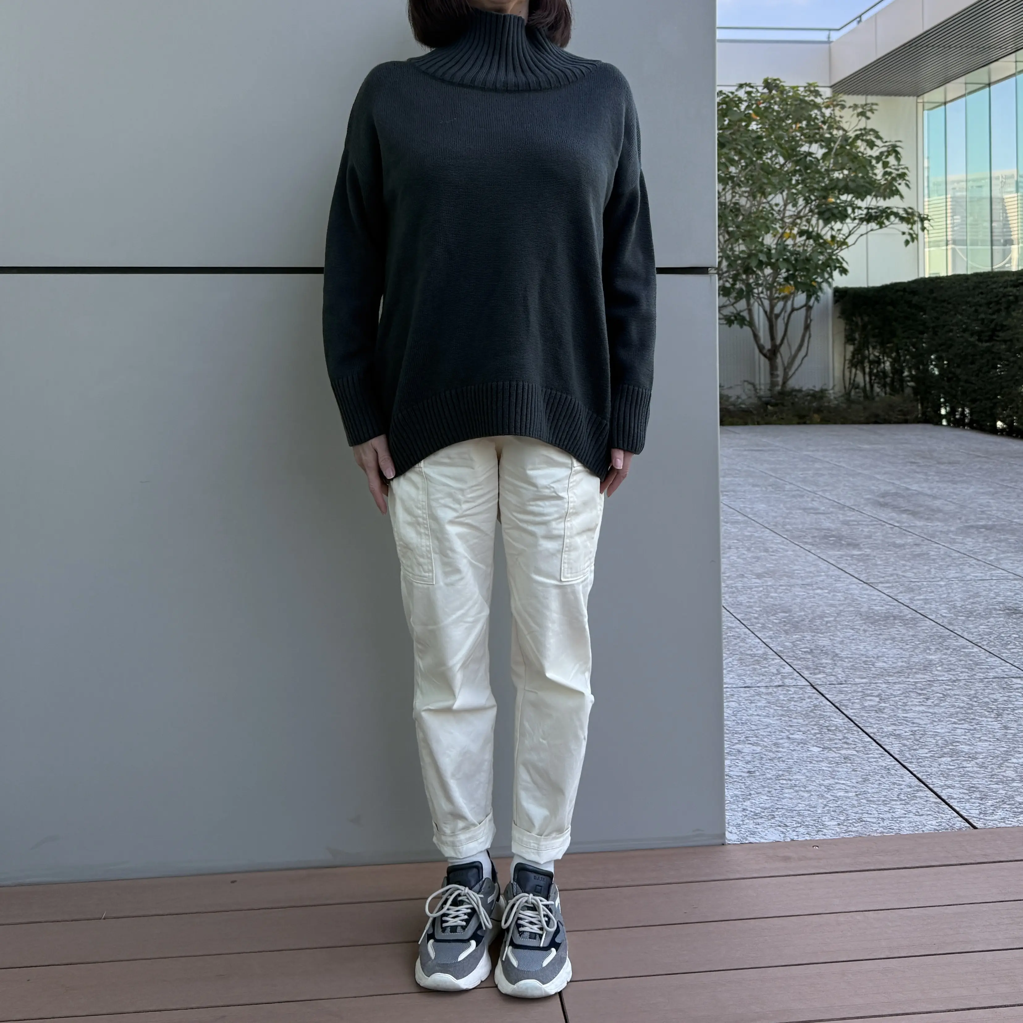 E by éclat　ボトルネックニット ￥17,600