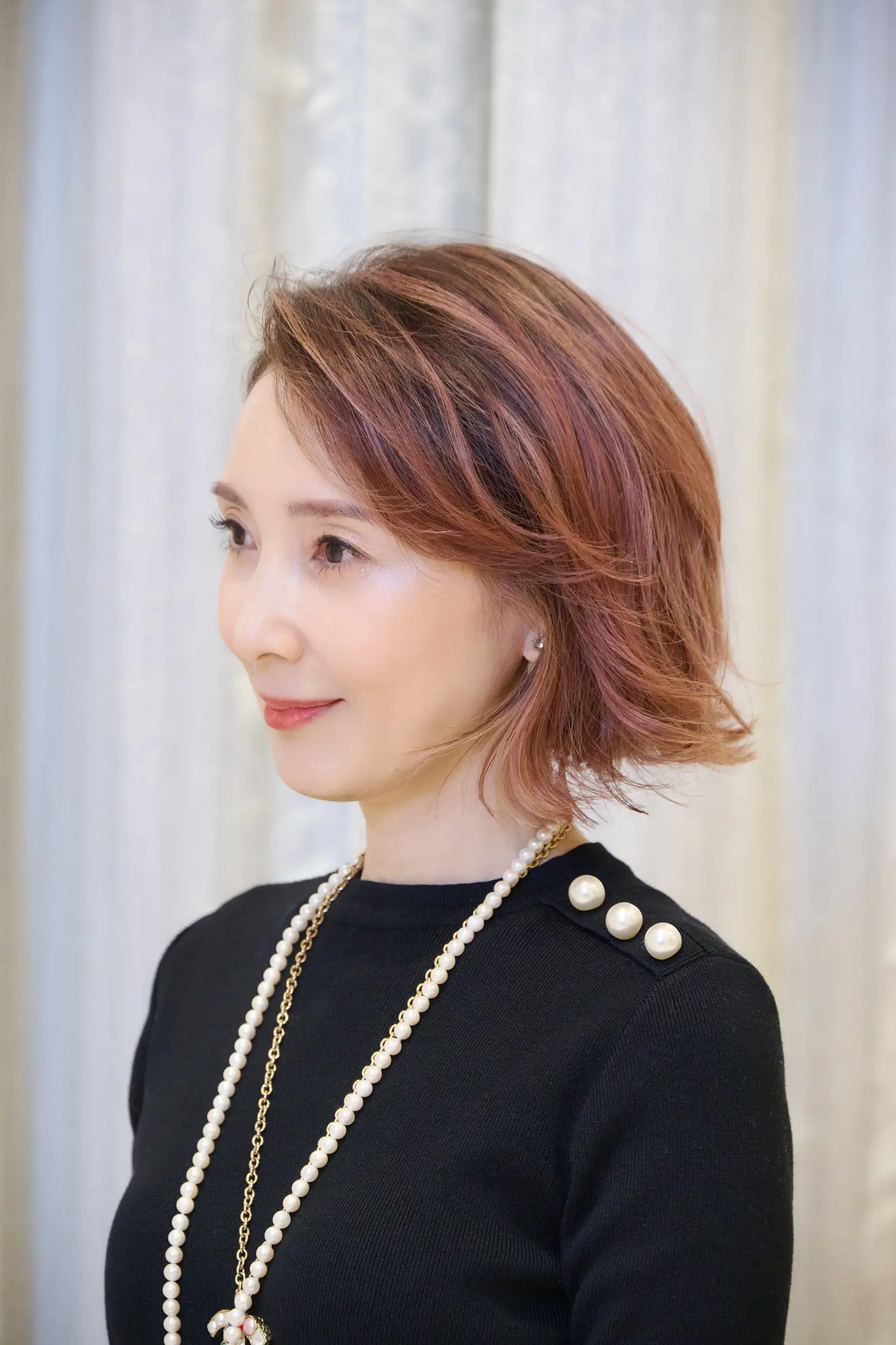 エクラ華組 倉爪佐和さんのヘアスタイル