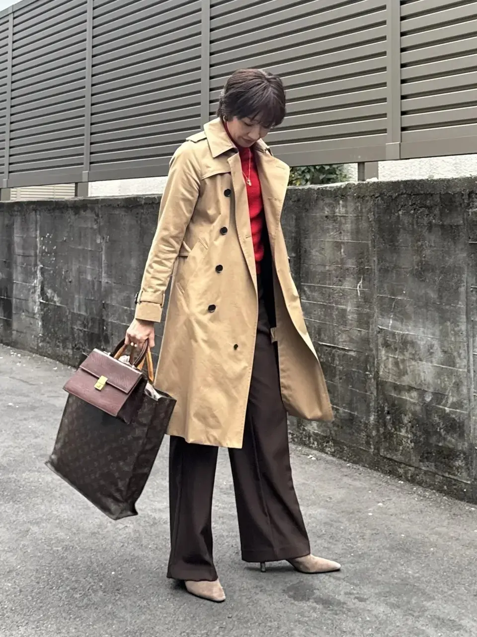 【50代のZARAコーデ】バッグやシューズなどの小物も活躍！冬のおしゃれに一役買ってくれる優秀アイテム勢揃い_1_8