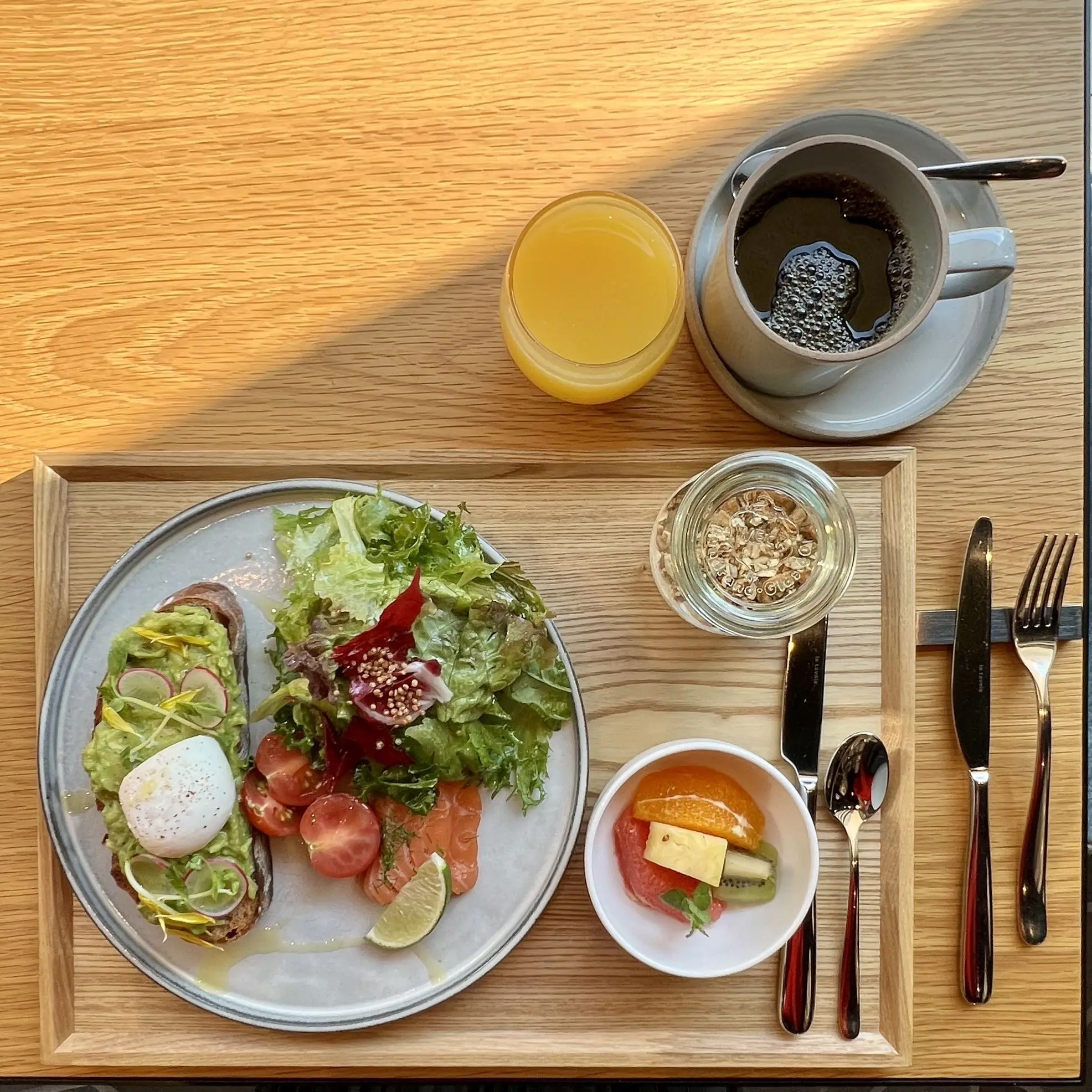 「エースホテル京都」朝食