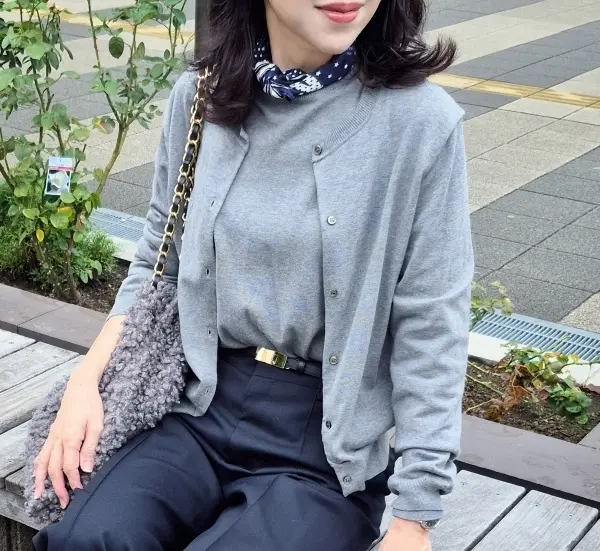 季節の変わり目に♪【気温別】アンサンブルニットの快適コーデ4選_1_12-1