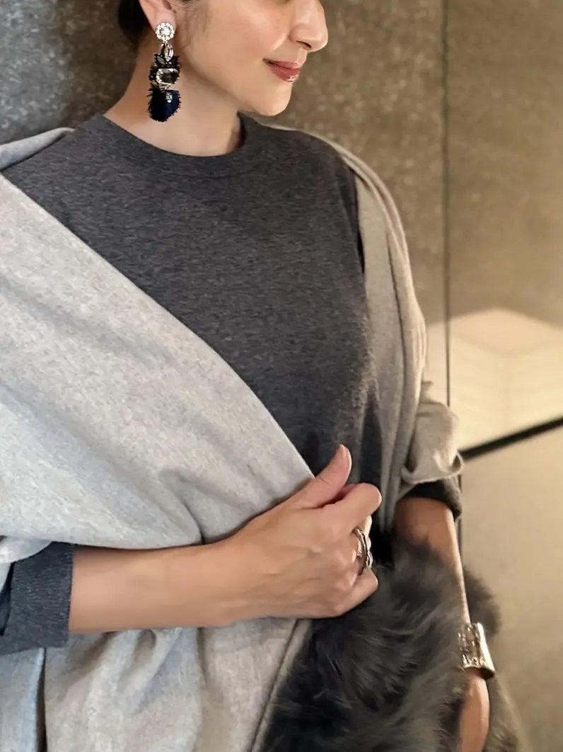 50代　冬のオシャレが華やぐボトムスでお出かけ♪_1_4