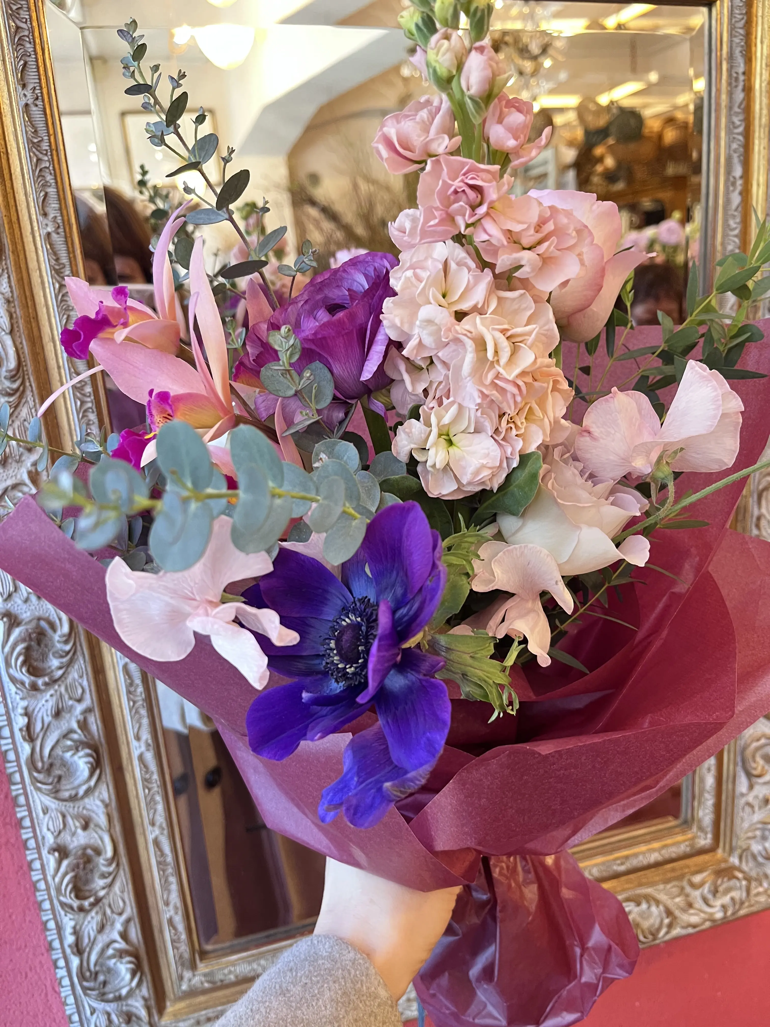 誕生日のブーケと最後にちょっとだけキラキラ観賞_1_10