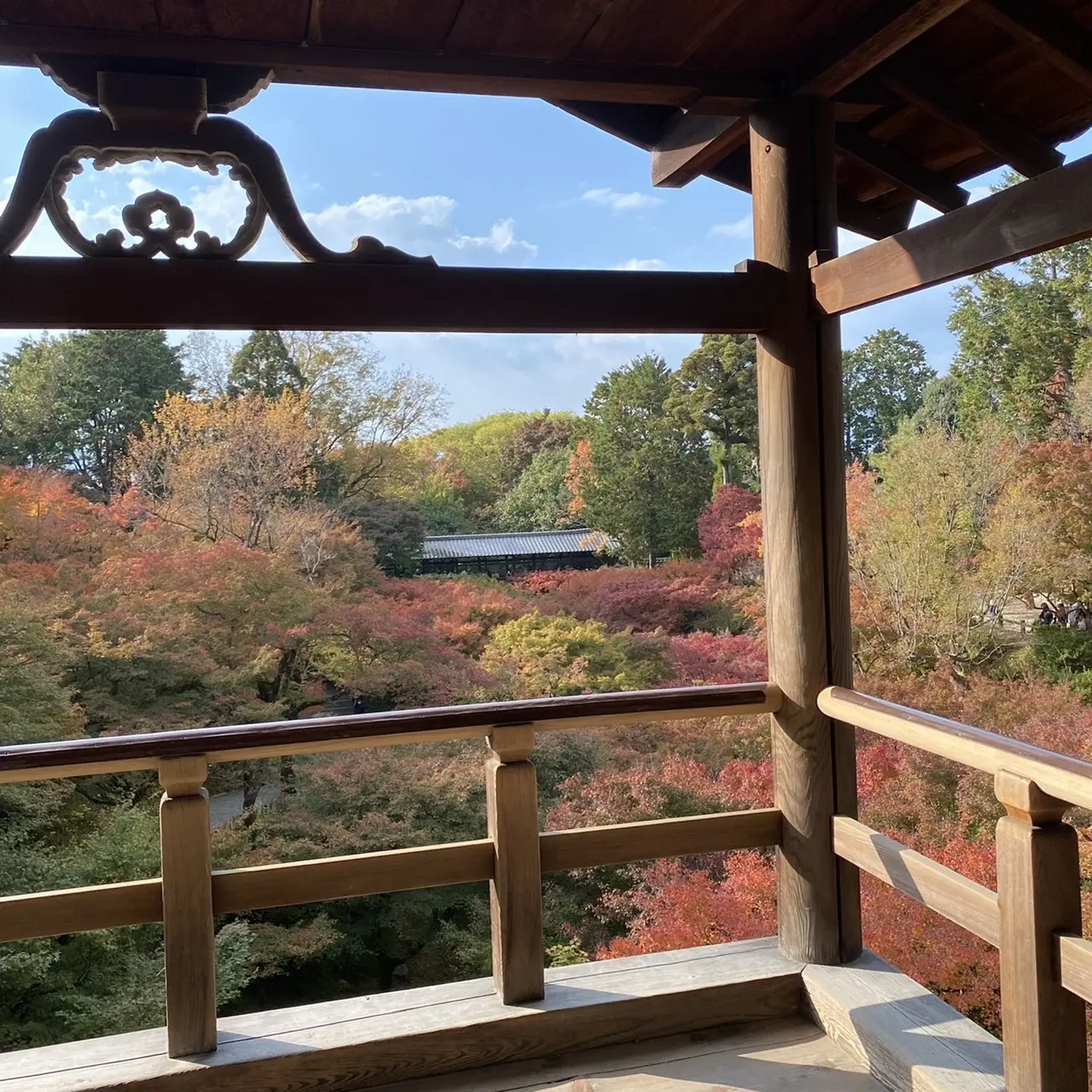 紅葉の名所、京都・東福寺の通天橋から想う映画のシーン_1_5