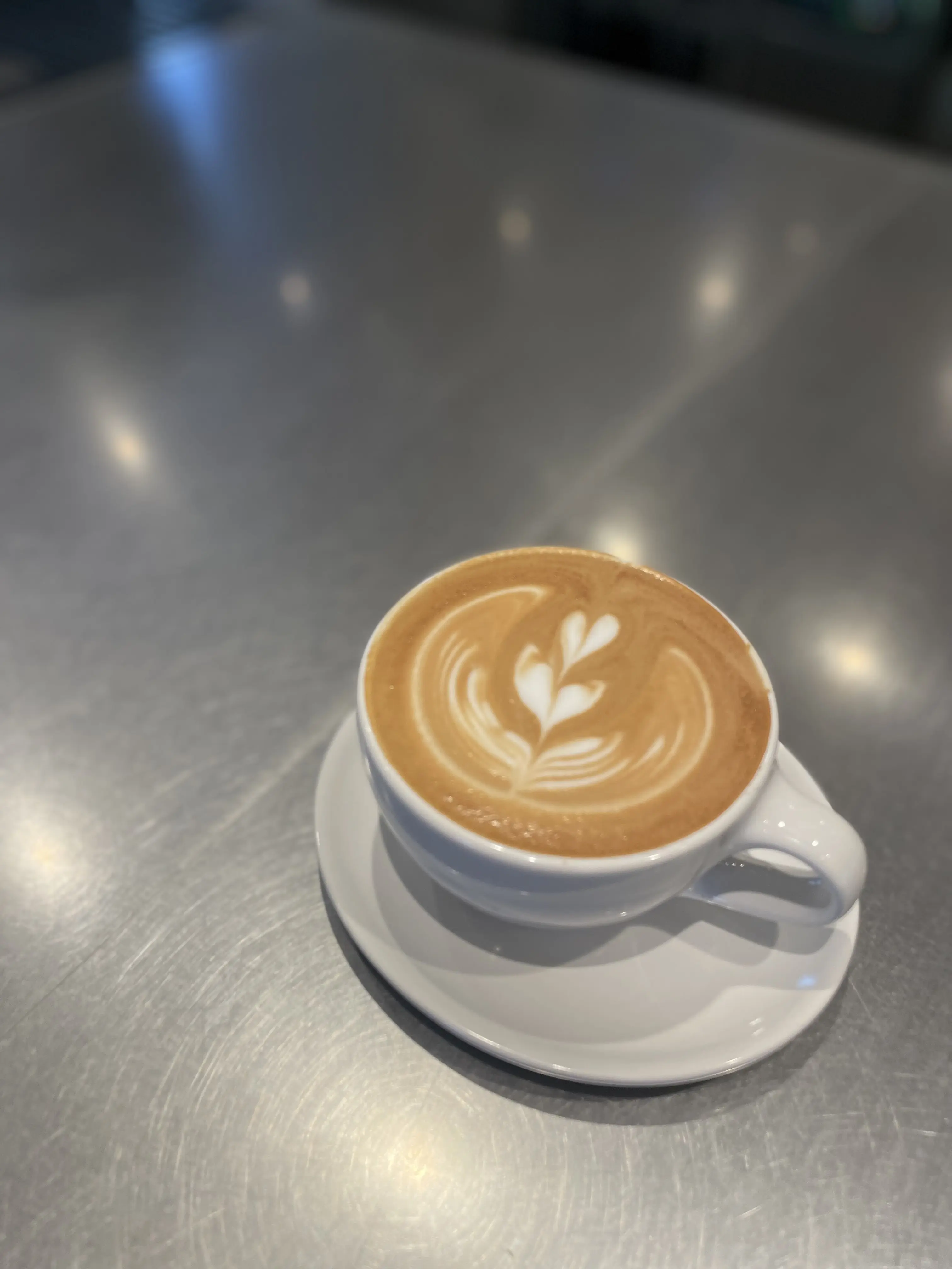 ブルーボトルのカフェラテ