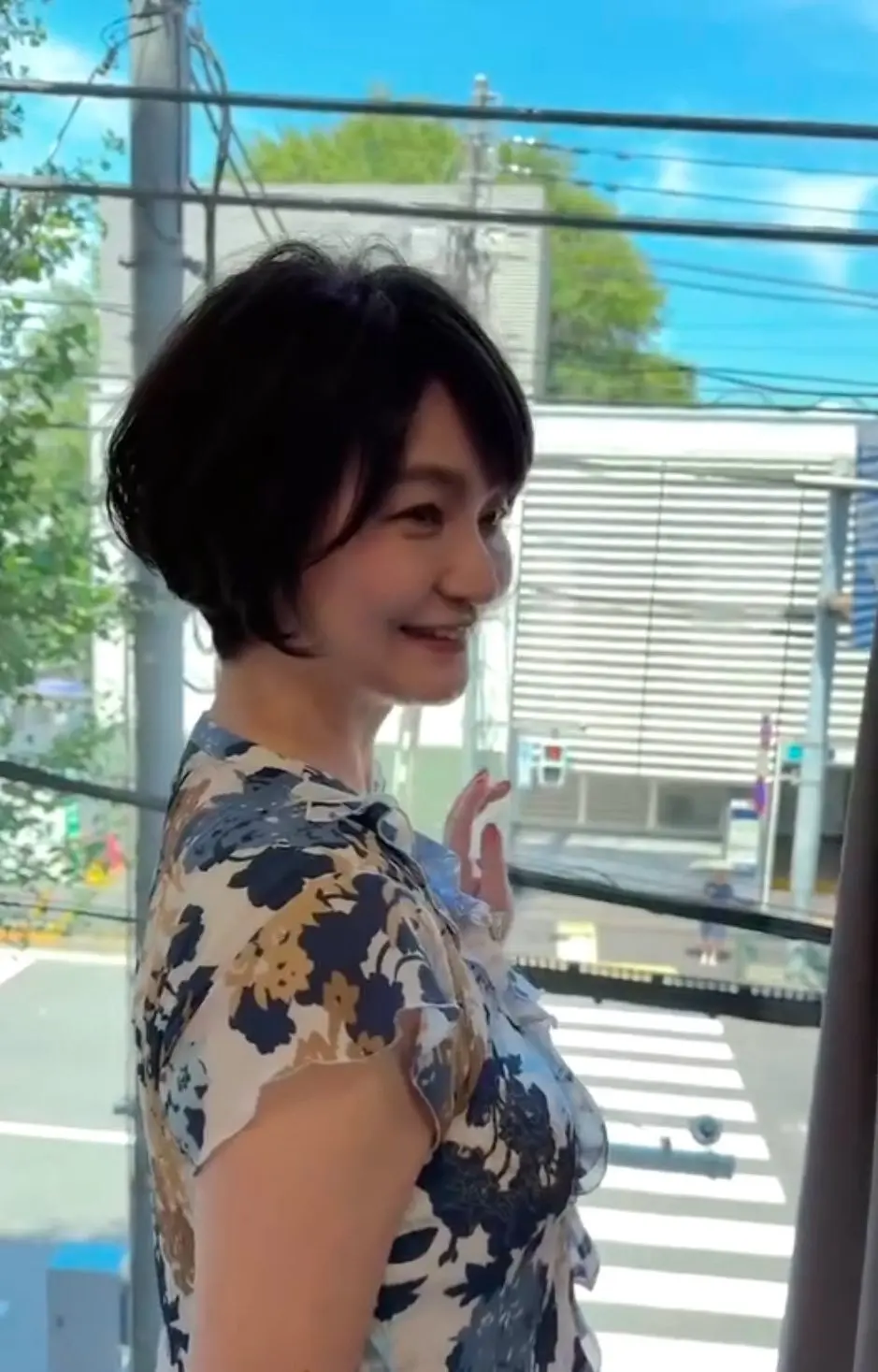 トップと後頭部をふんわり
