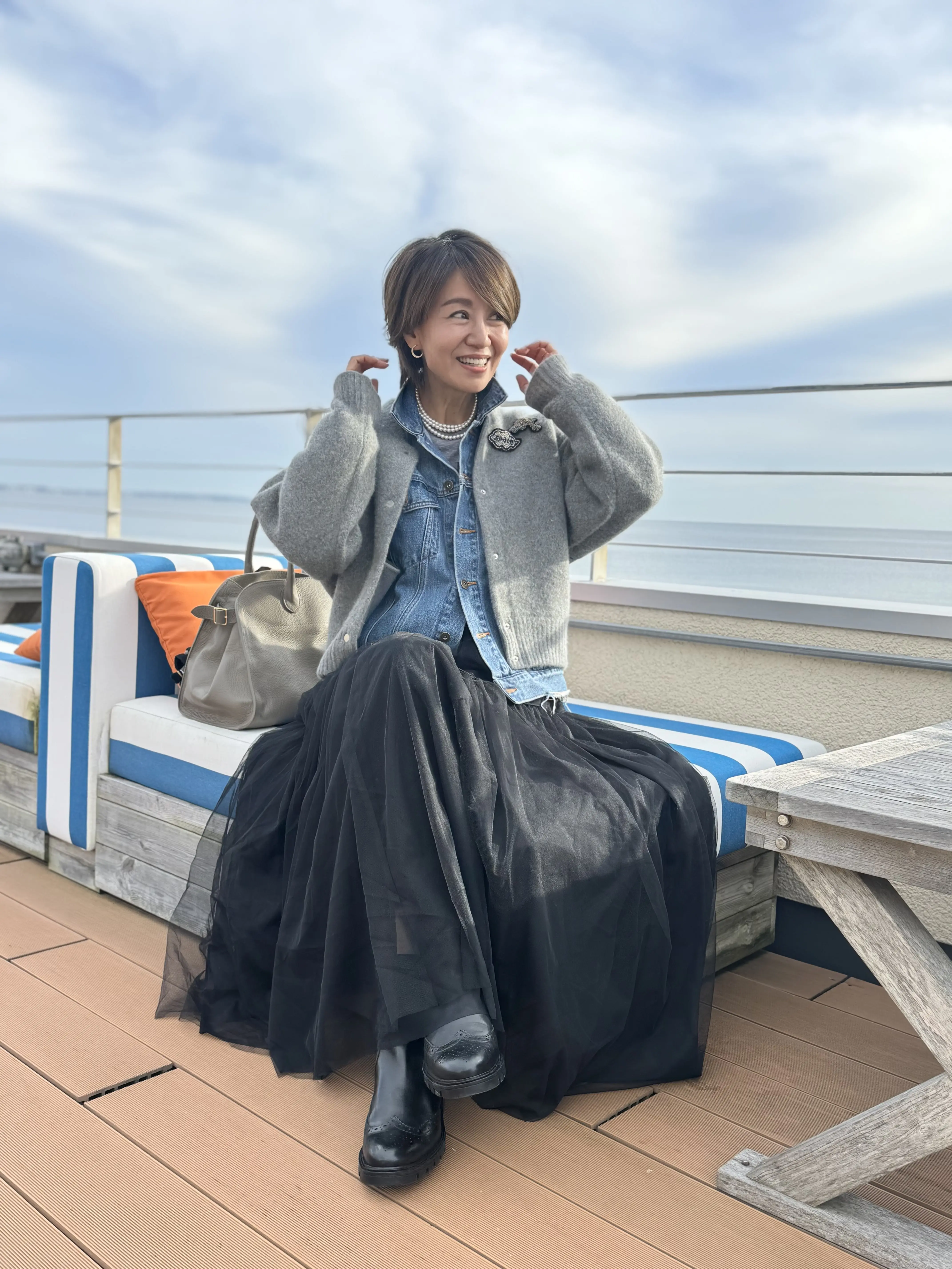 ハーフコートで秋の装いをアップデート_1_6